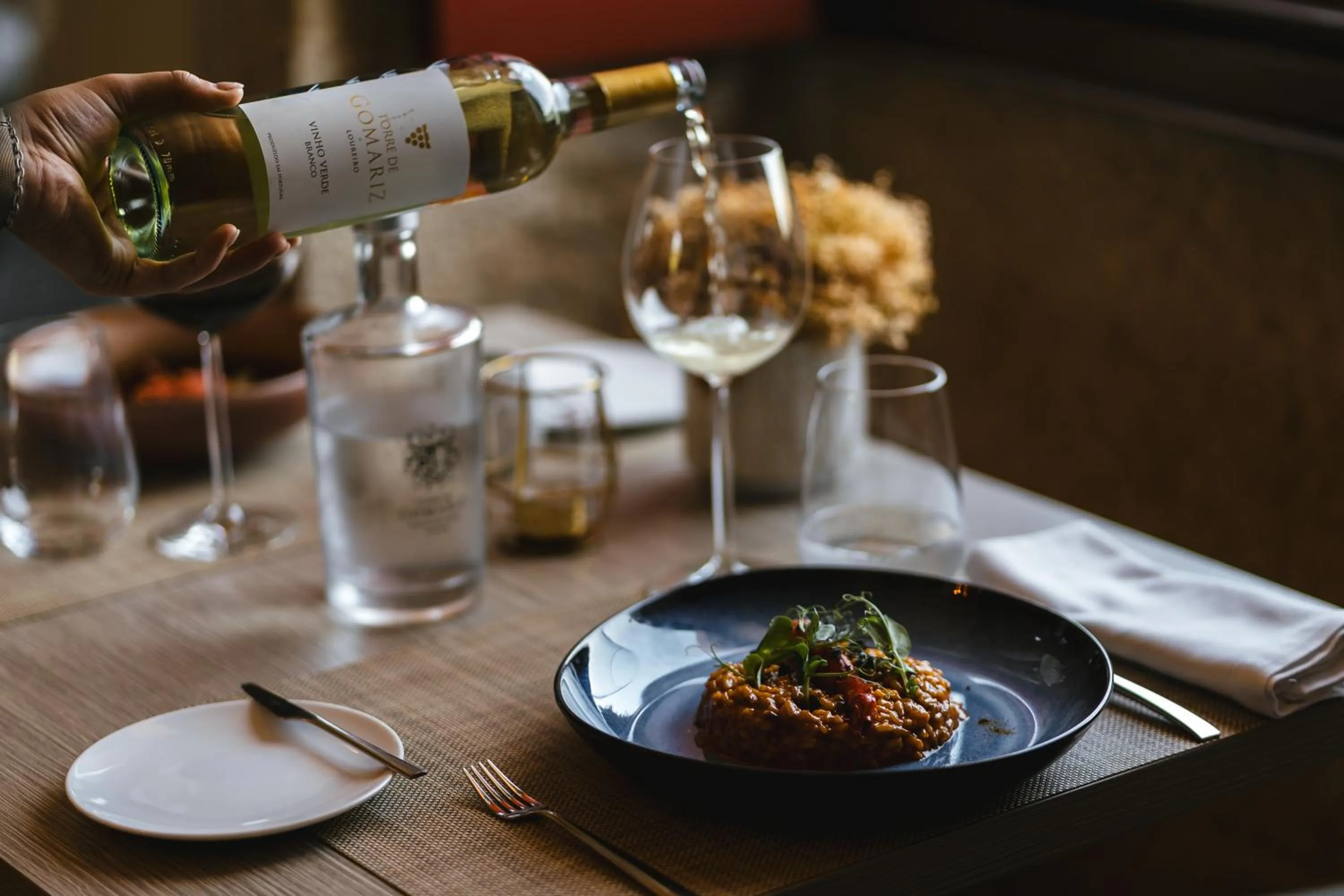 Restaurant/places to eat in Torre de Gomariz Wine & Spa Hotel