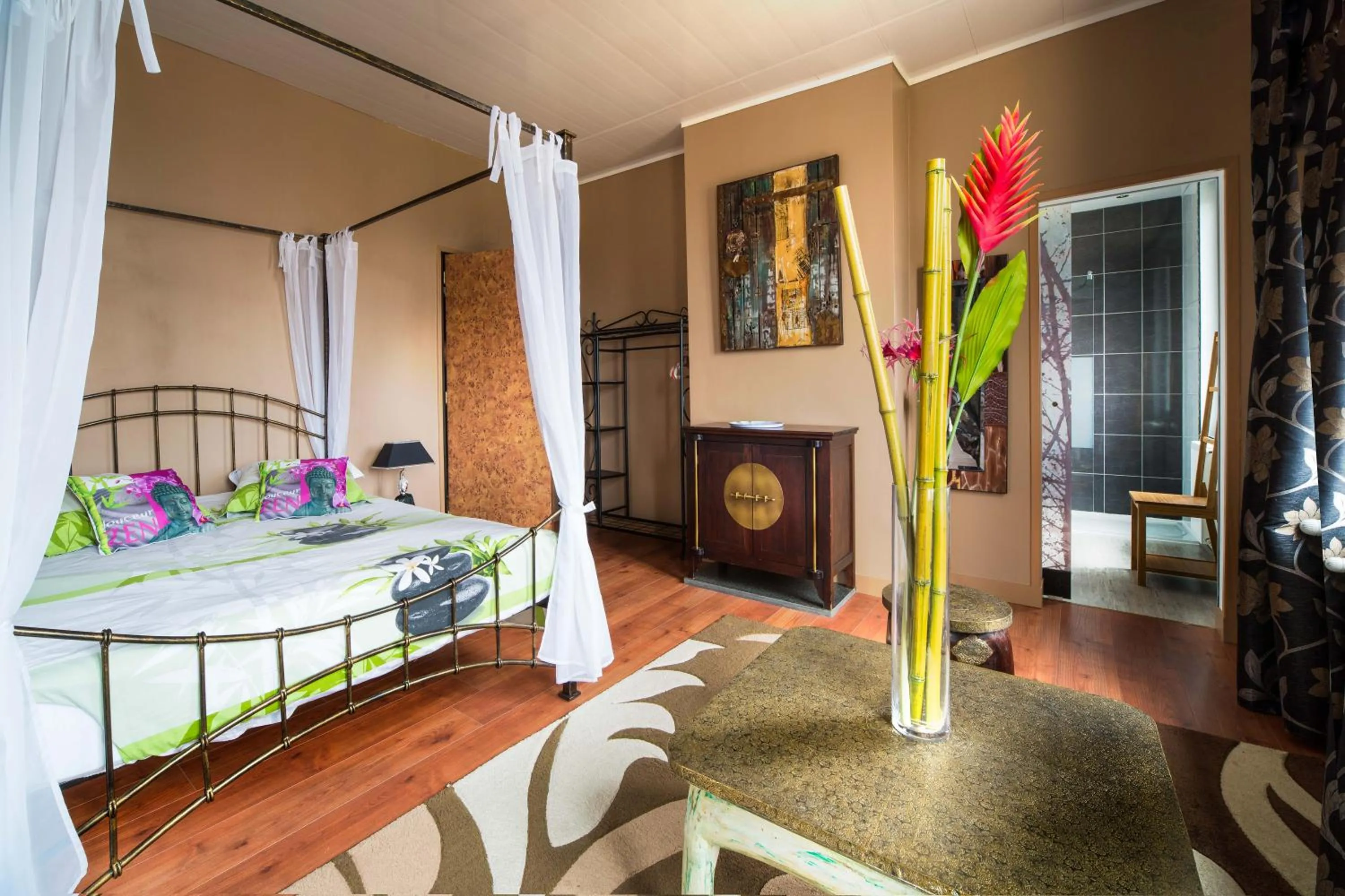 Photo of the whole room in Chambres d'hôtes & Gîtes La Paysanne