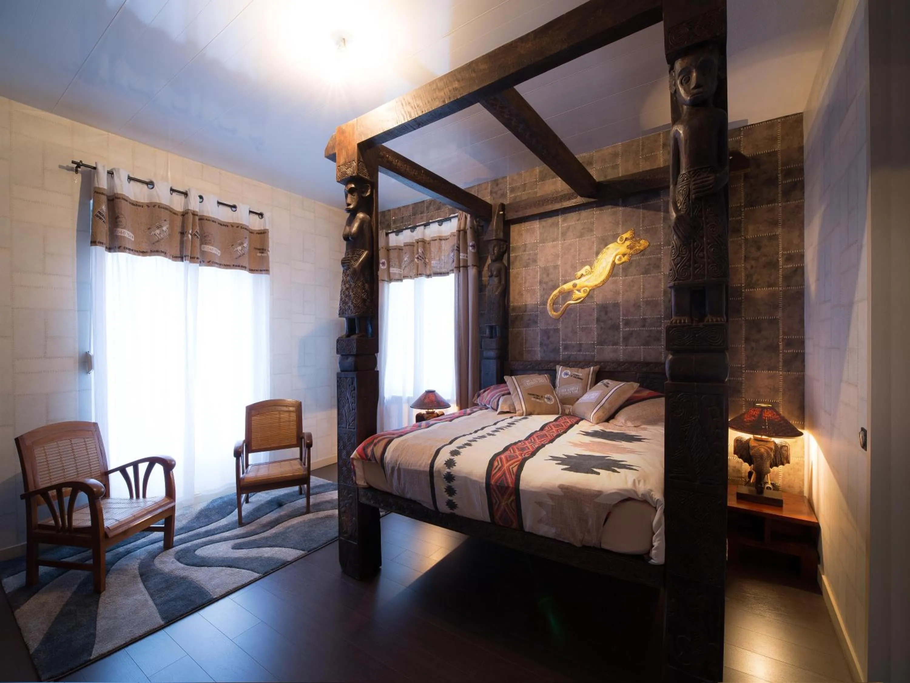 Photo of the whole room, Bed in Chambres d'hôtes & Gîtes La Paysanne