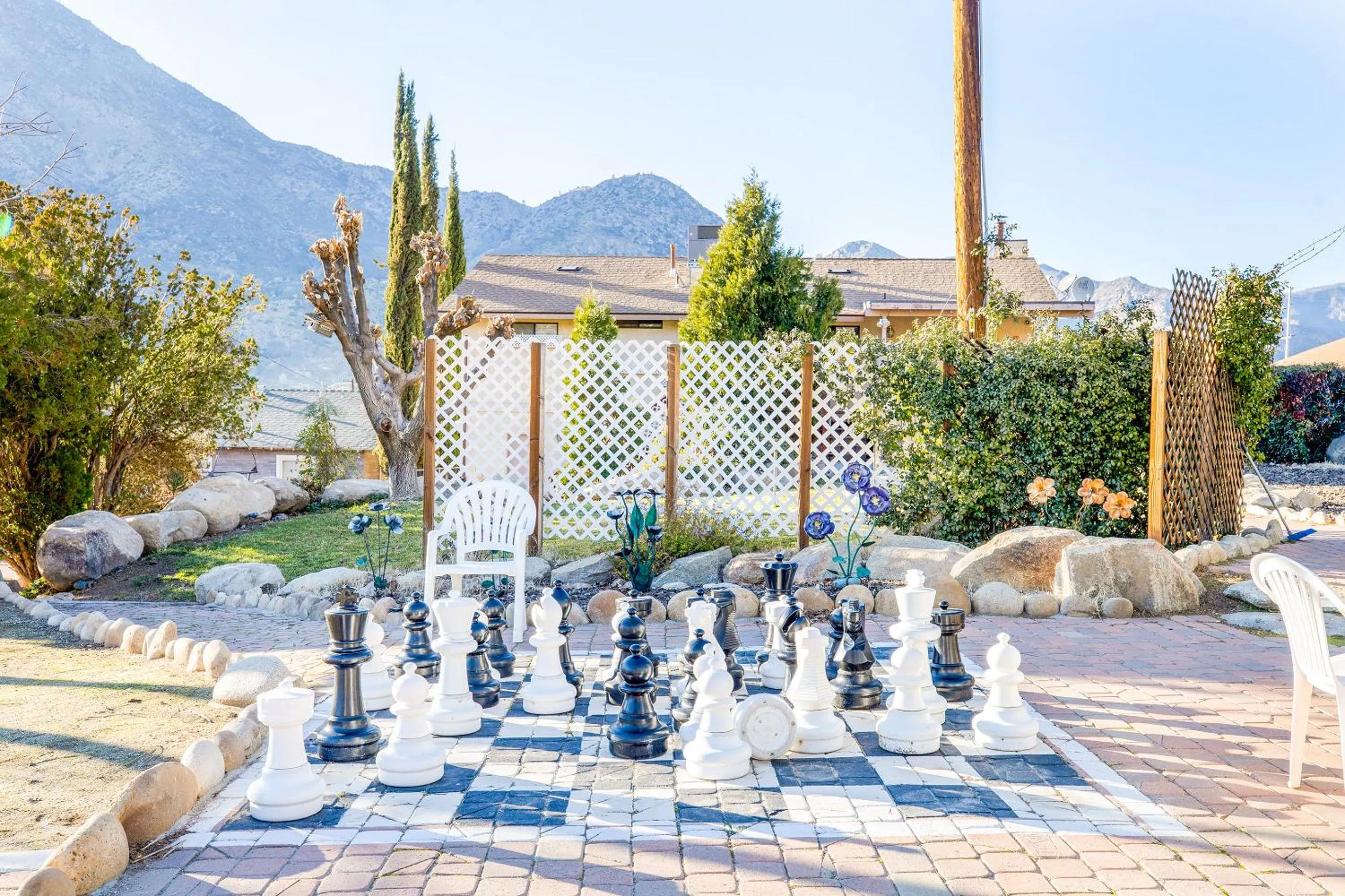 Patio in The Kern Lodge