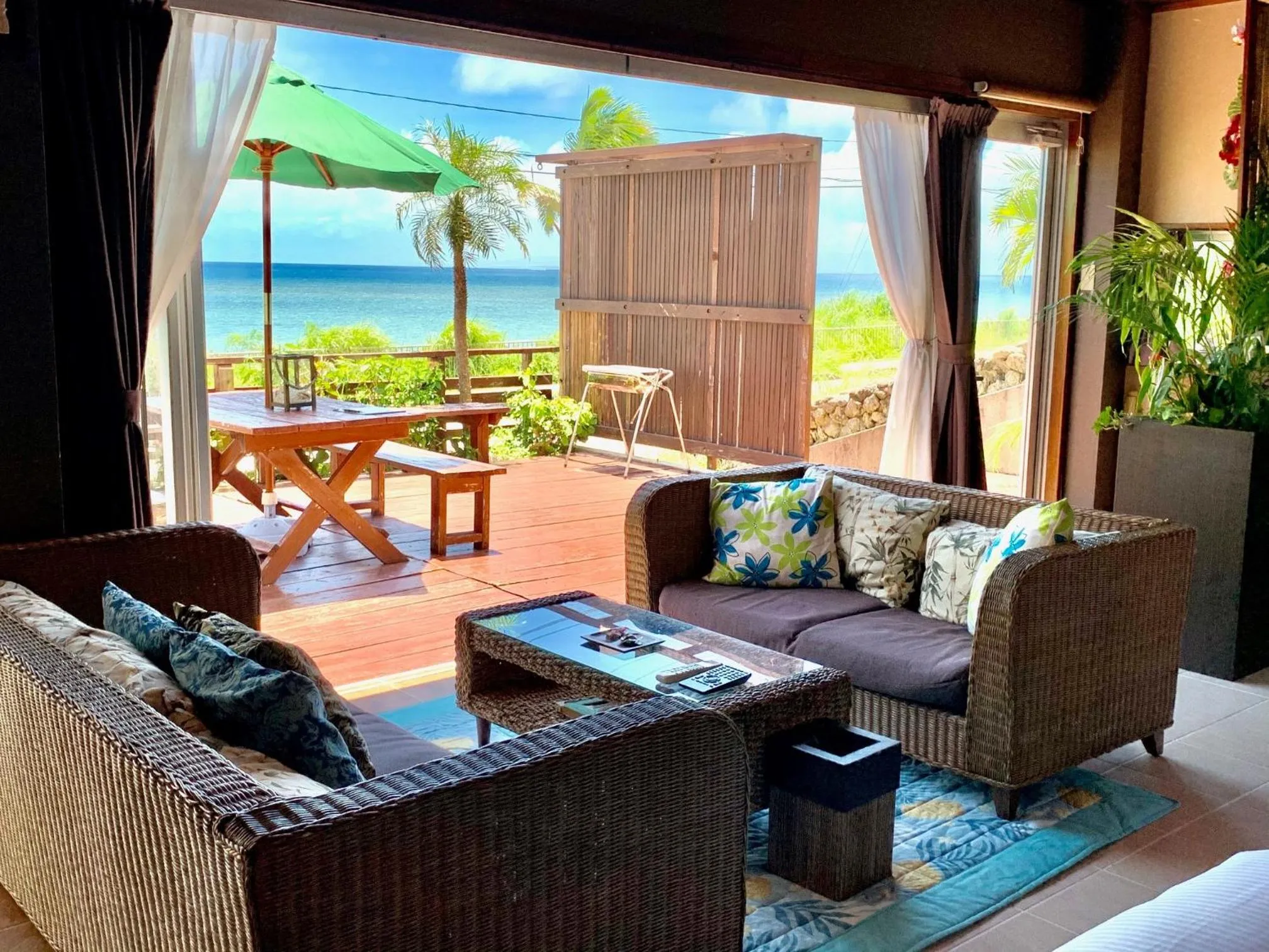 Sea view in Suite Terrace Ishigakijima