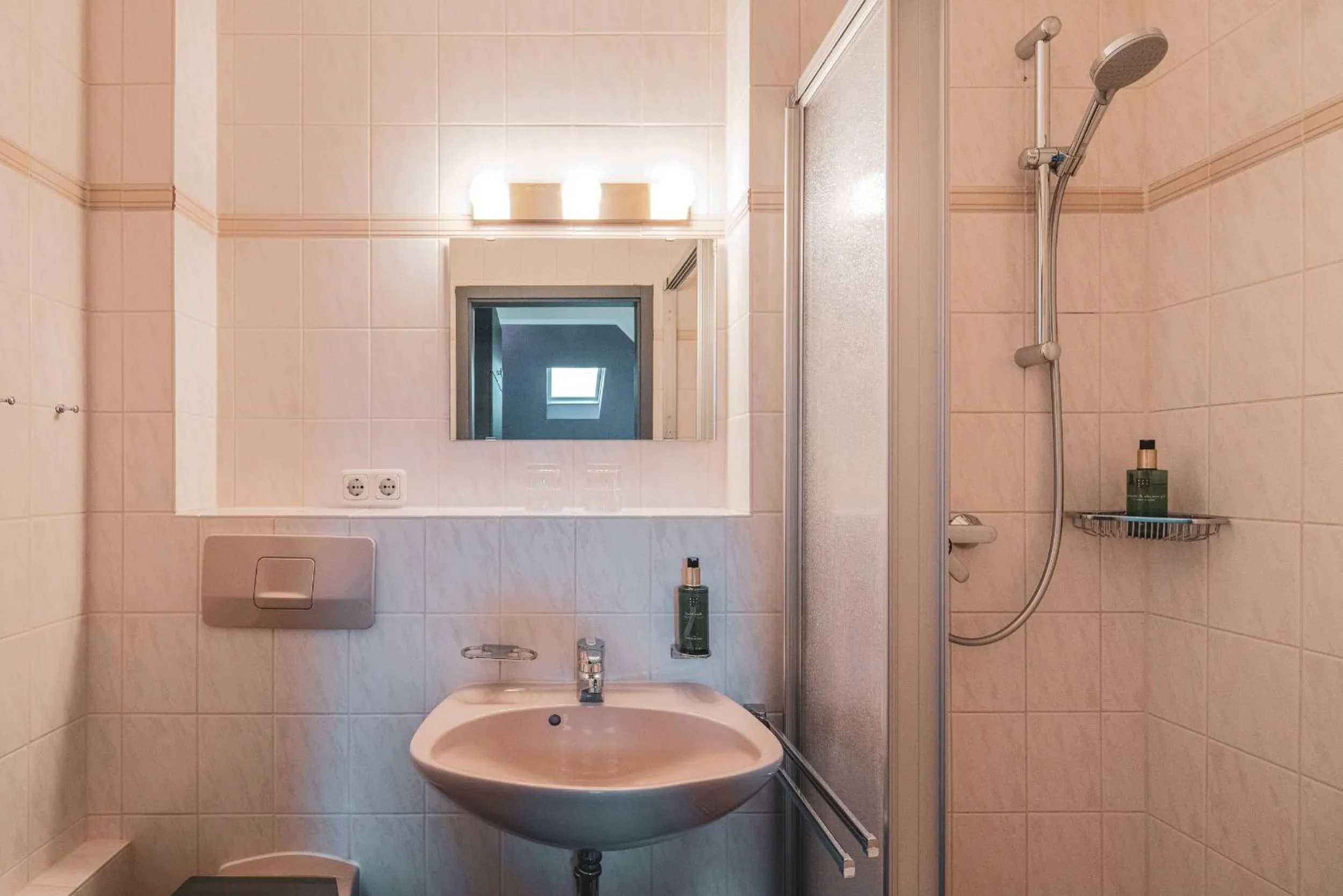 Shower in Villa Dora Petit Hôtel
