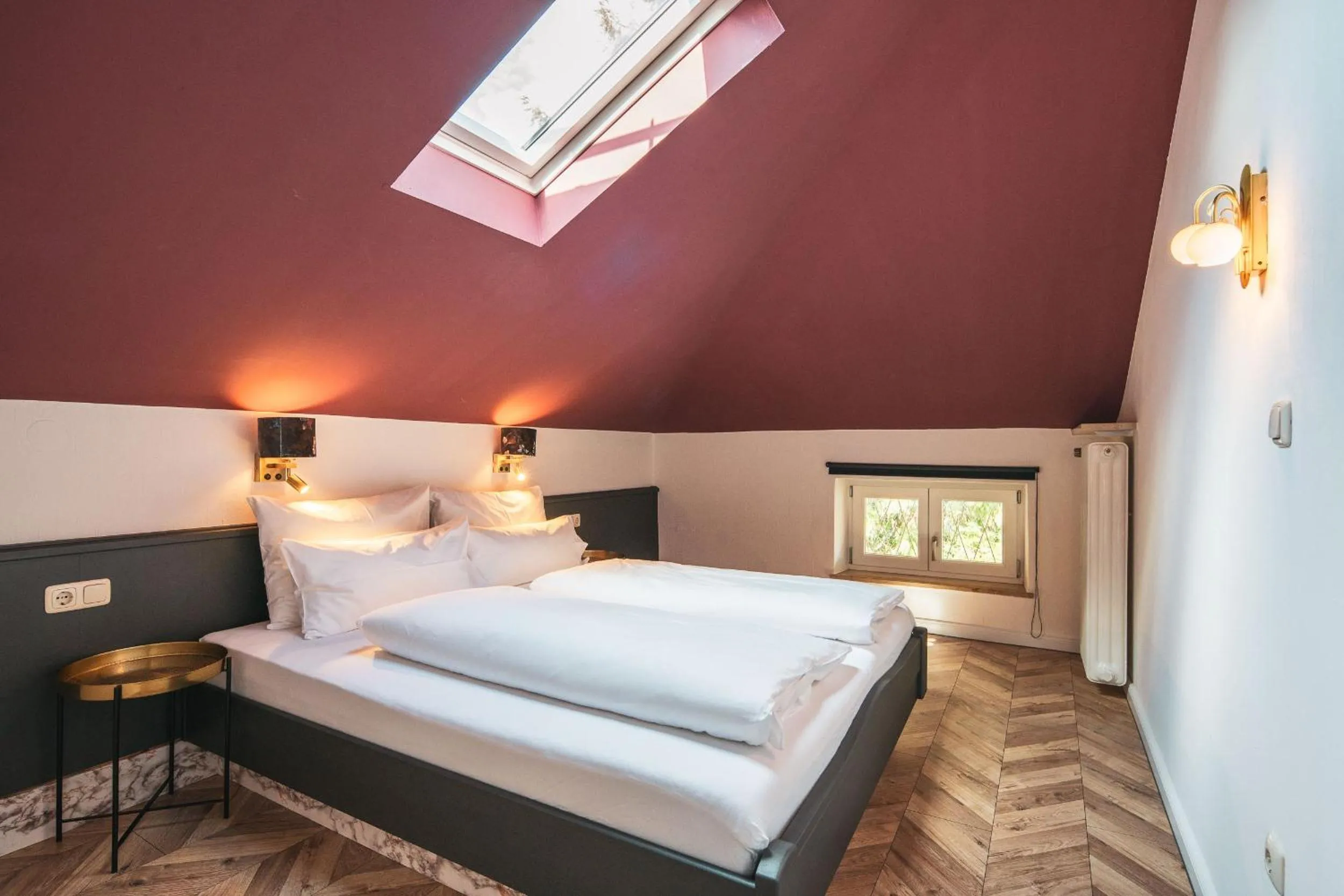 Bed in Villa Dora Petit Hôtel