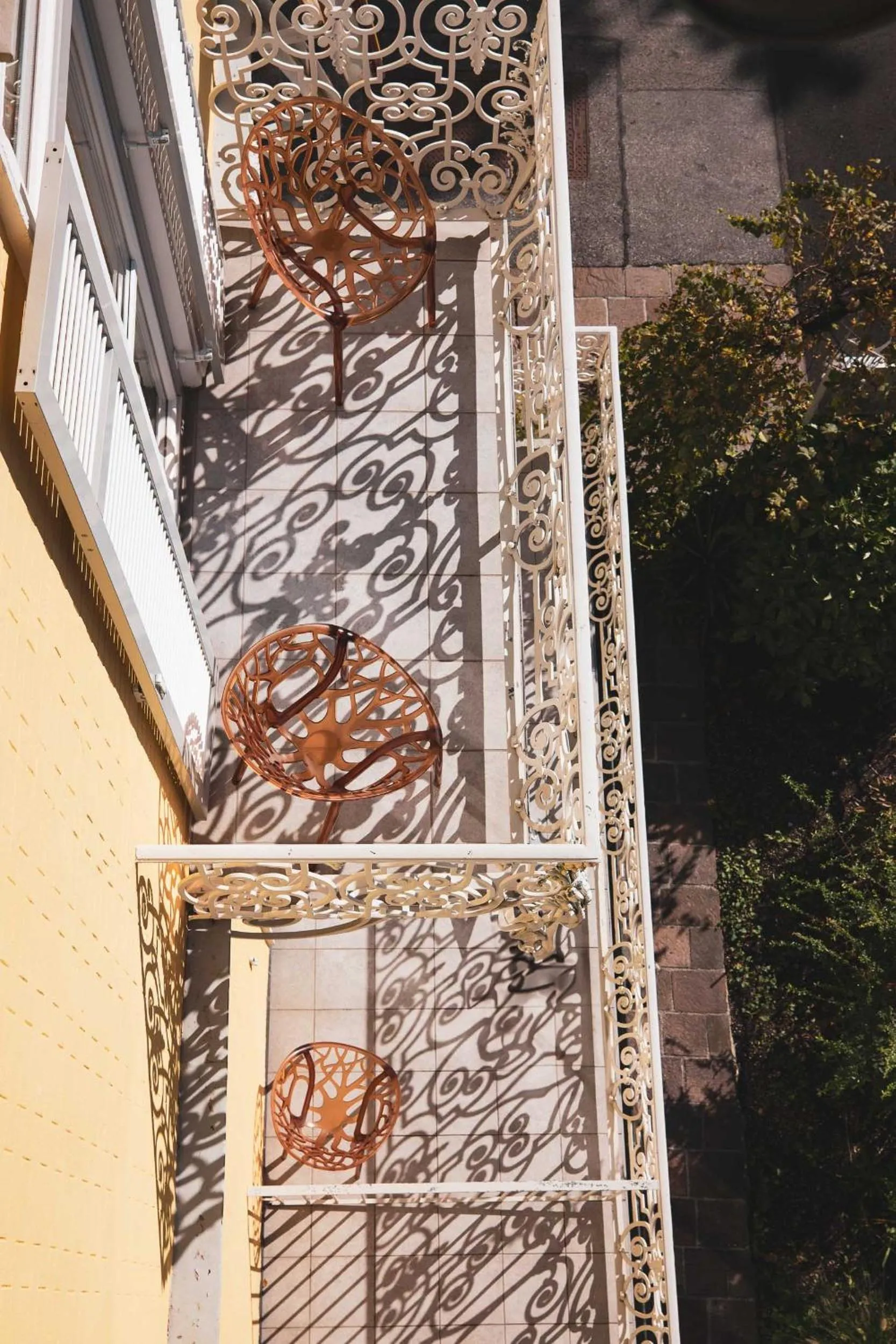 Balcony/Terrace in Villa Dora Petit Hôtel