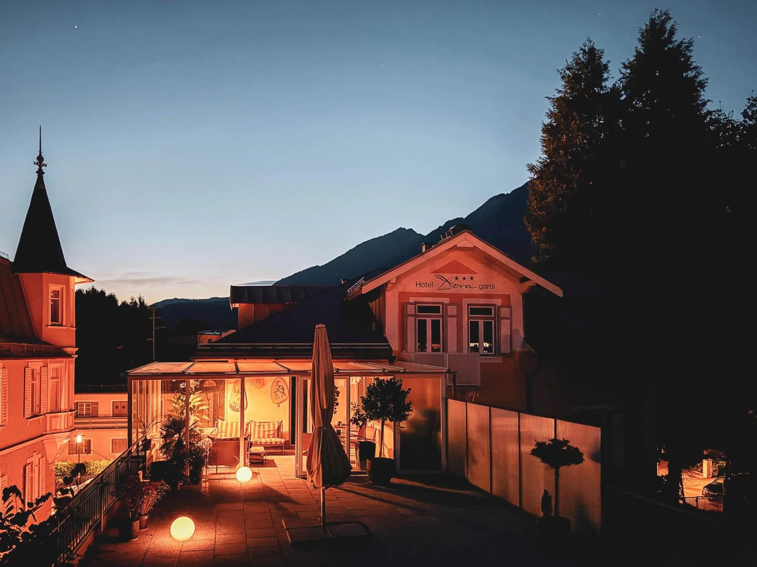 Property building in Villa Dora Petit Hôtel