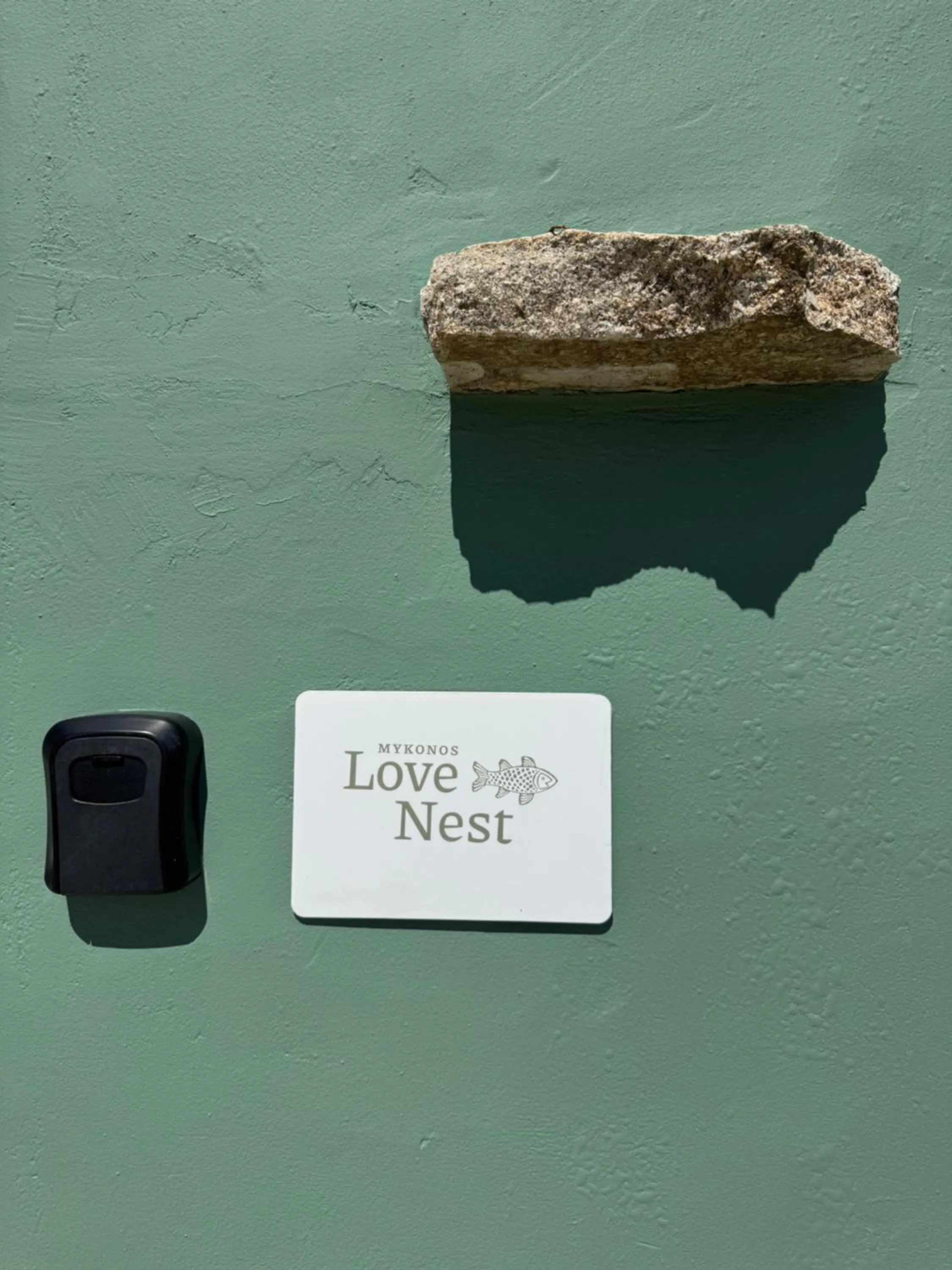 Facade/entrance in Mykonos Love Nest