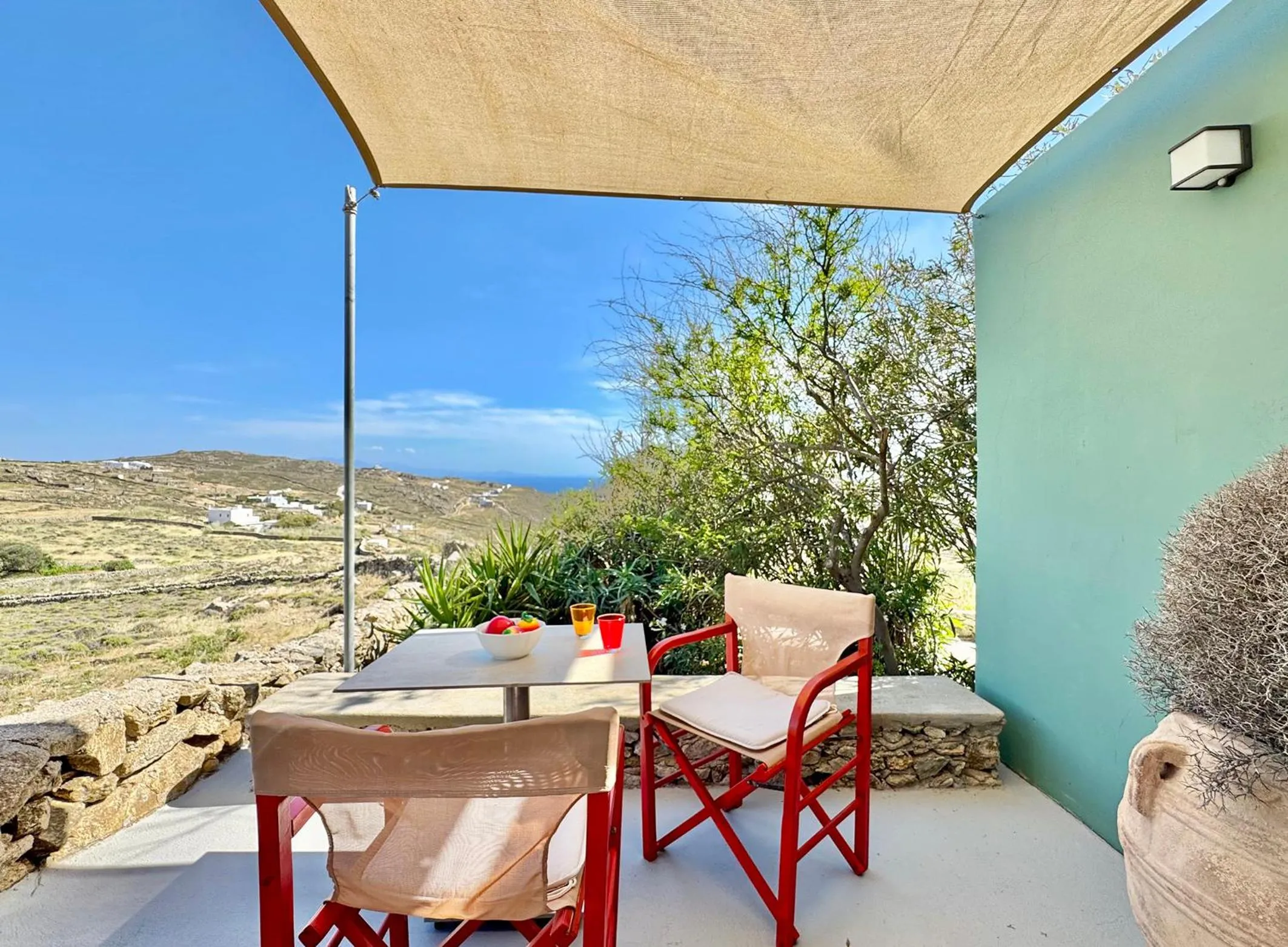 Balcony/Terrace in Mykonos Love Nest