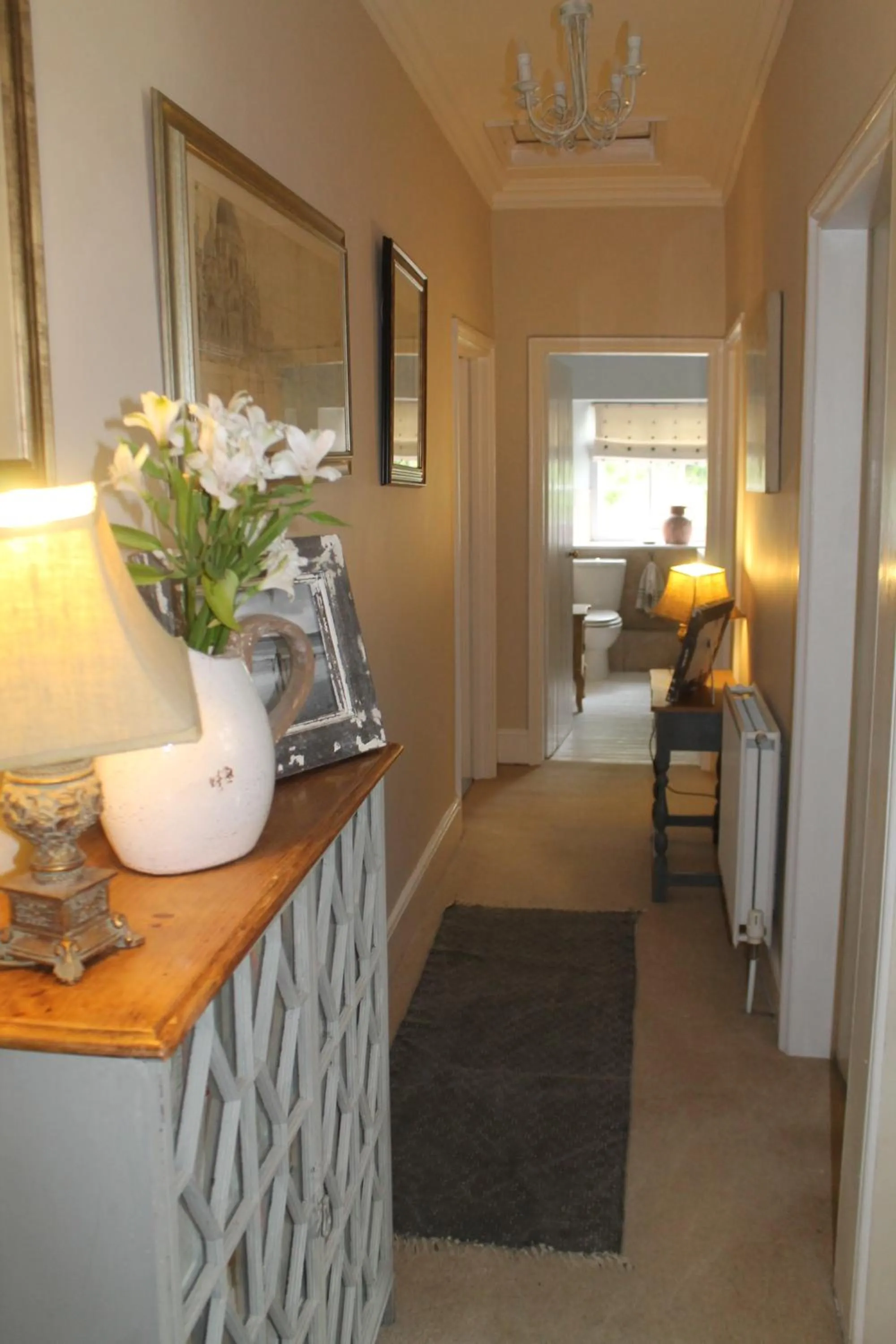 Bed in Roundhill Farmhouse