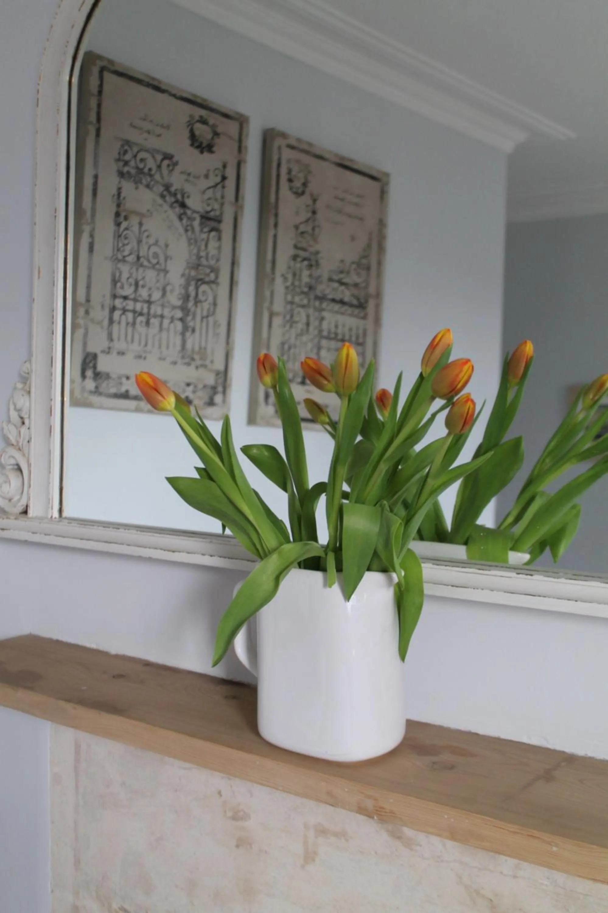 Decorative detail in Roundhill Farmhouse