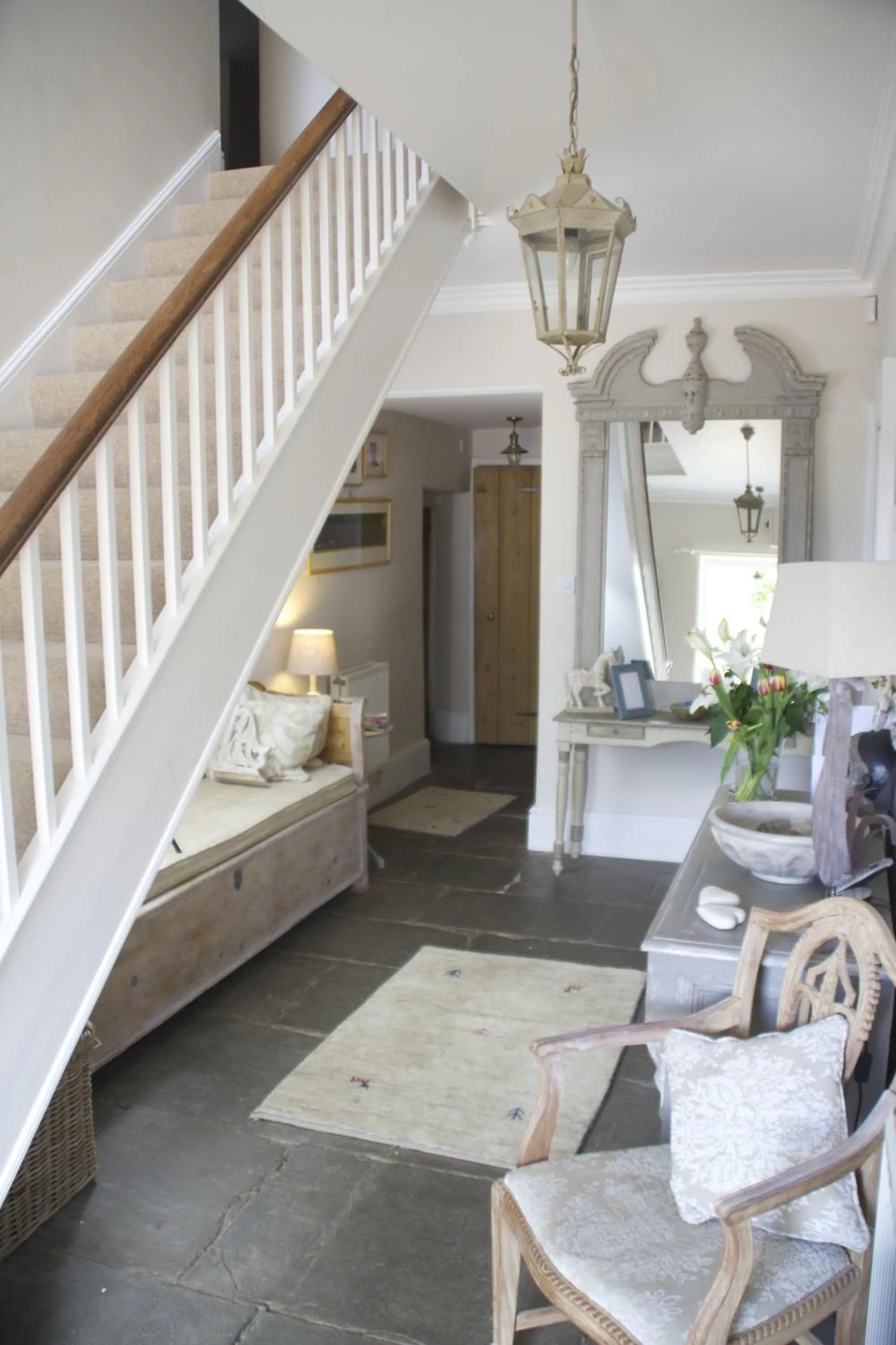 Seating area in Roundhill Farmhouse