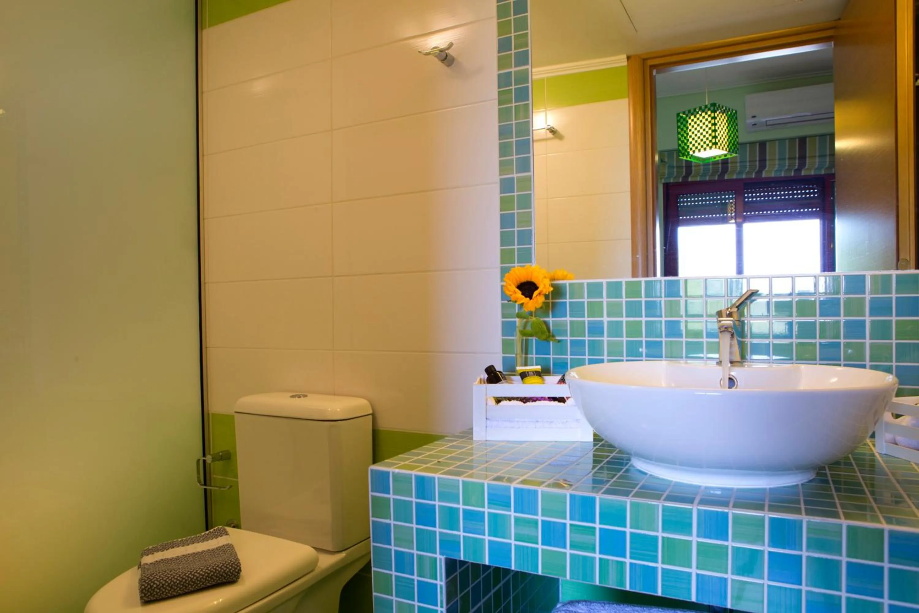 Toilet in Exanthia Villas