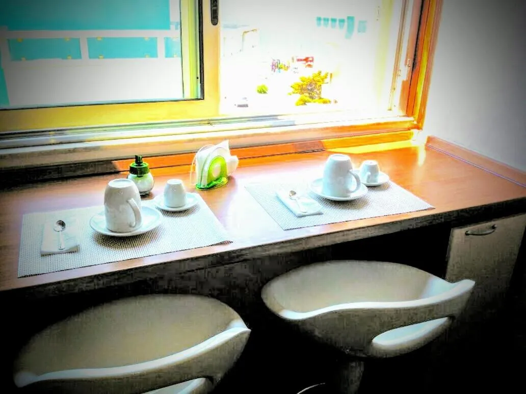 Italian breakfast in B&B Delfis