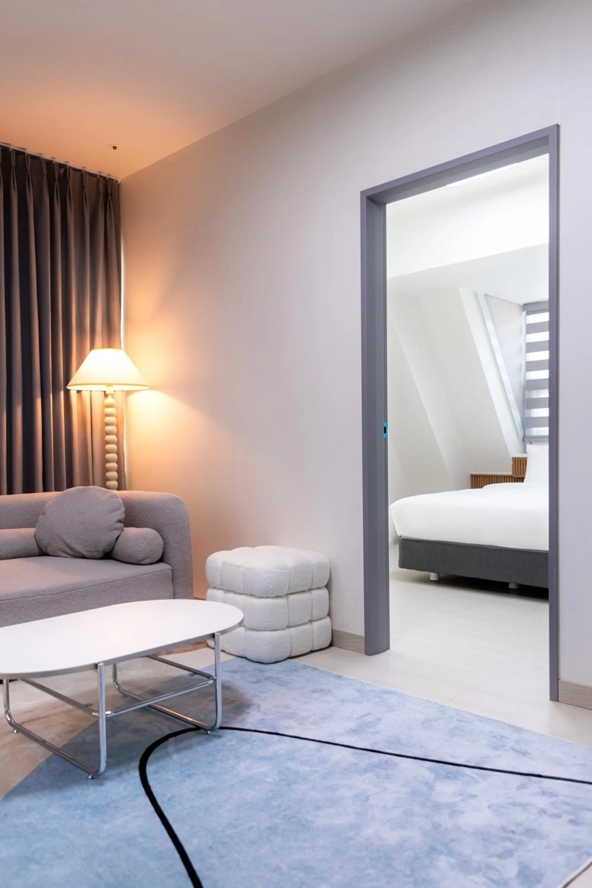 Living room, Bed in MJ Hotel Jongno