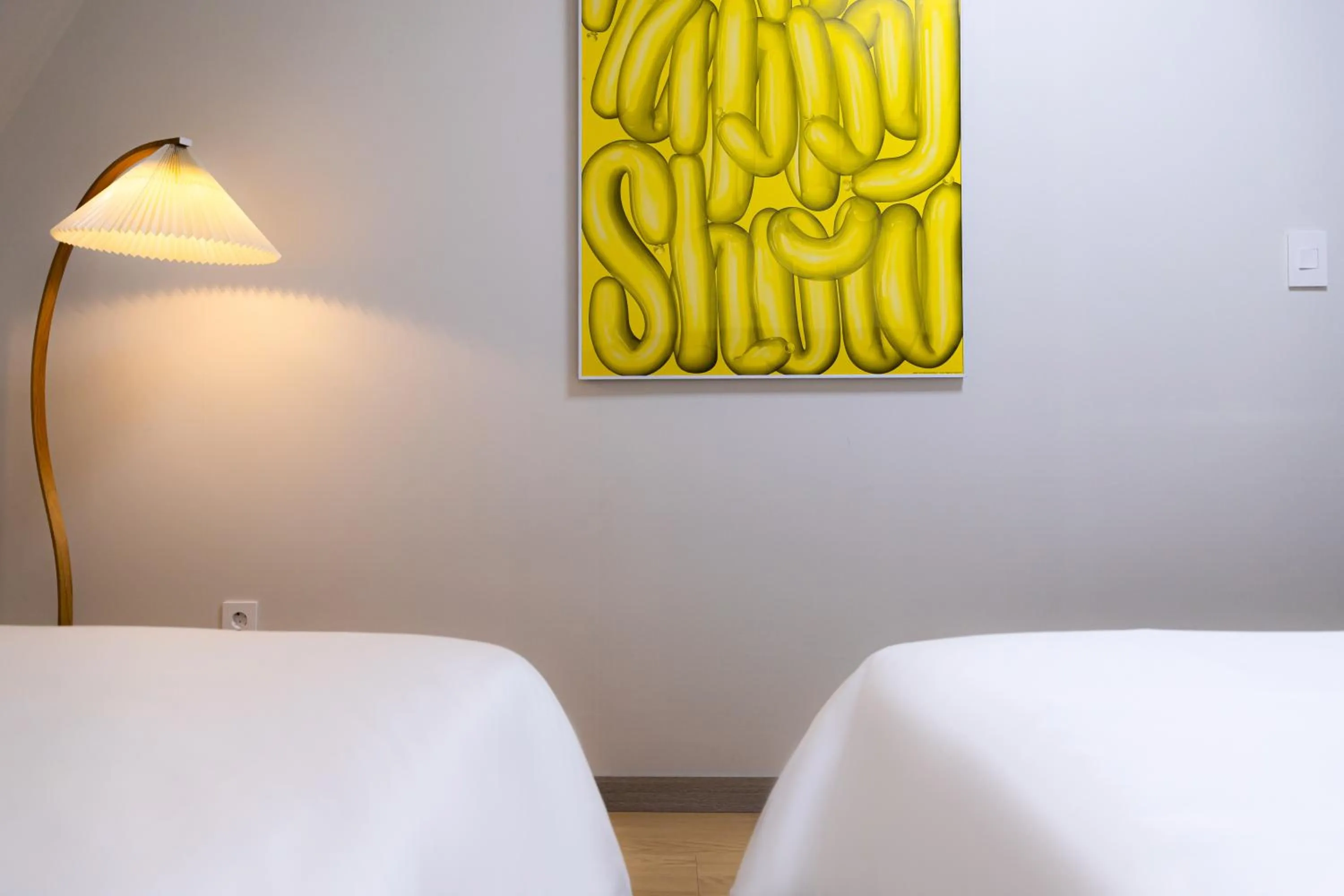 Bed in MJ Hotel Jongno