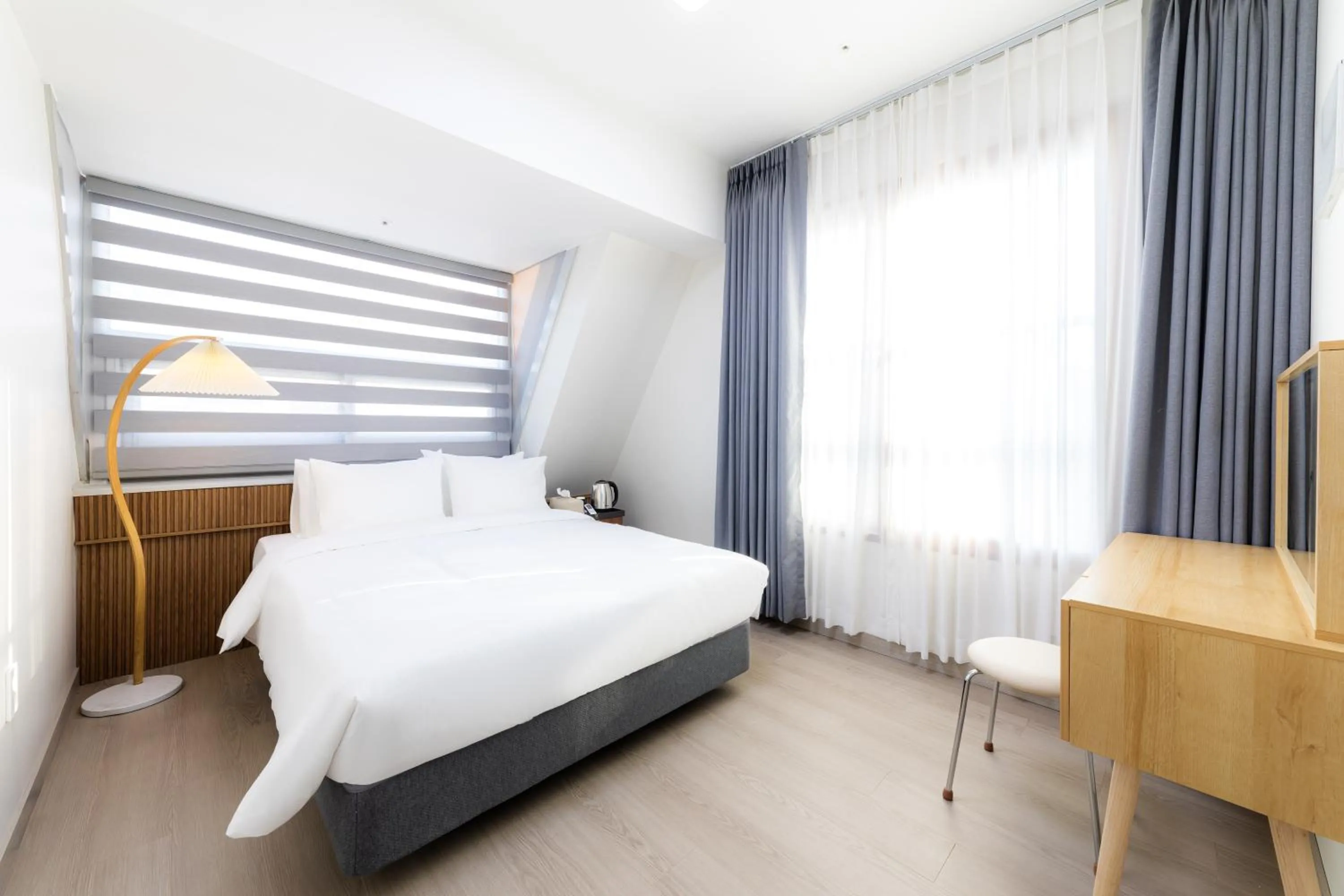 Bed in MJ Hotel Jongno