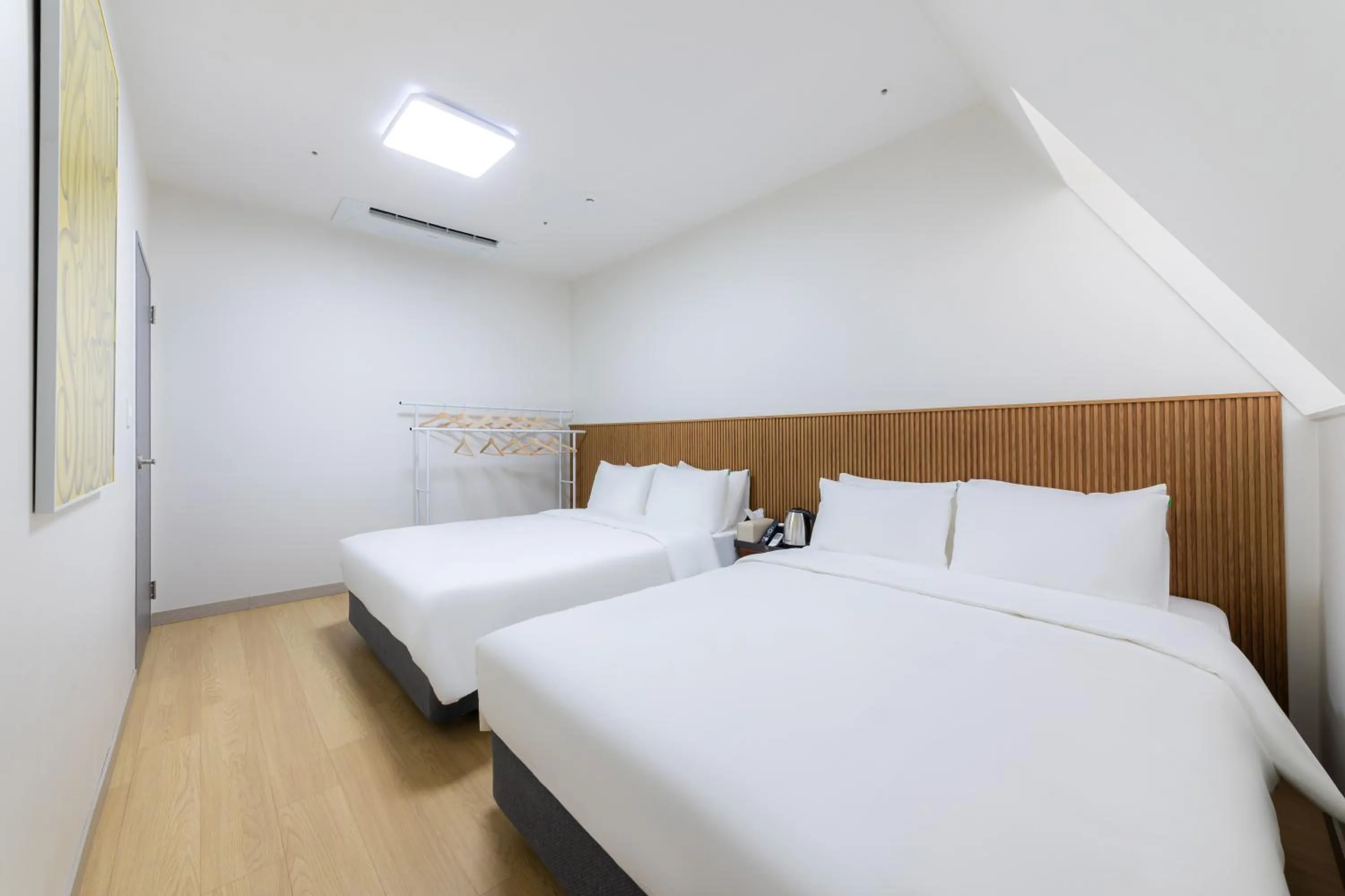 Bed in MJ Hotel Jongno