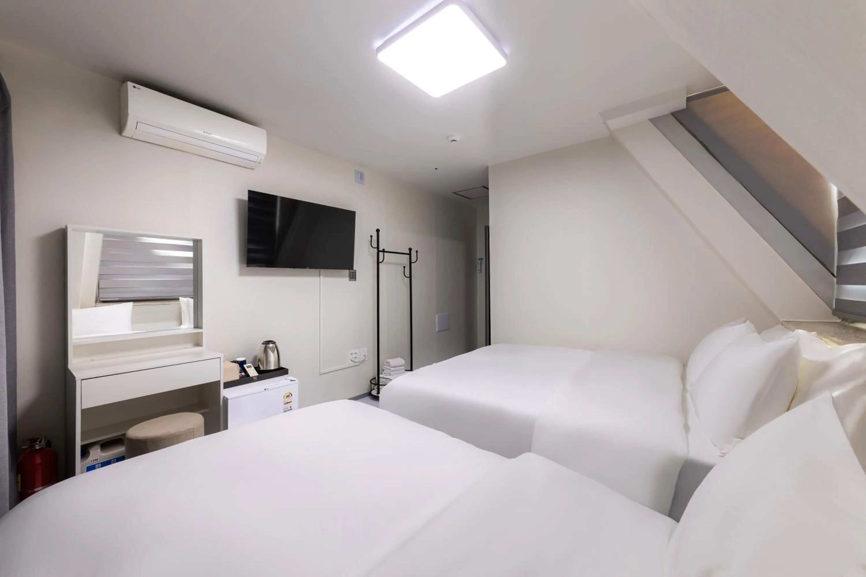 Bed in MJ Hotel Jongno