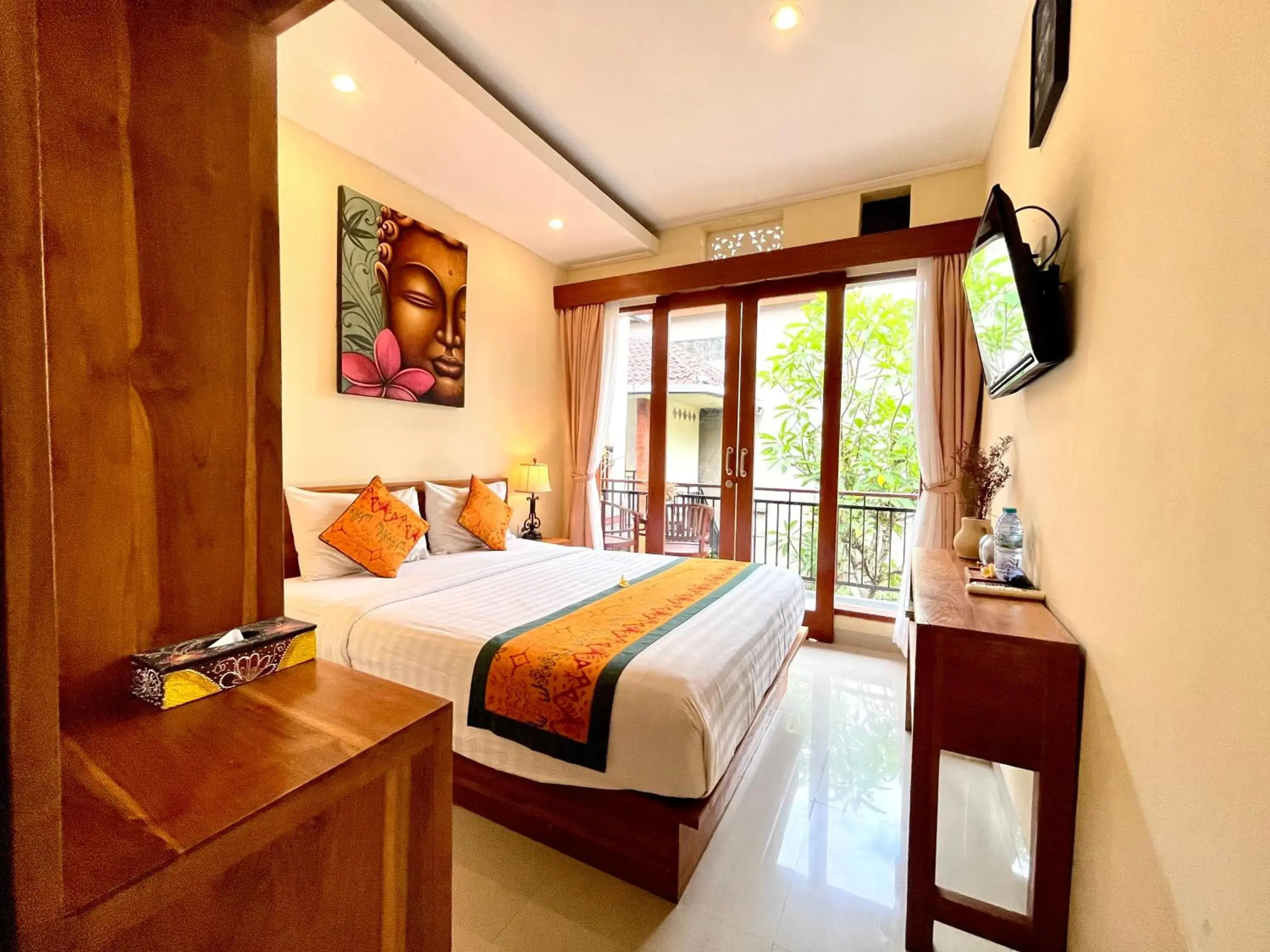 Standard Double Room in Tebesaya Homestay Ubud Standard Double Room in Tebesaya Homestay Ubud