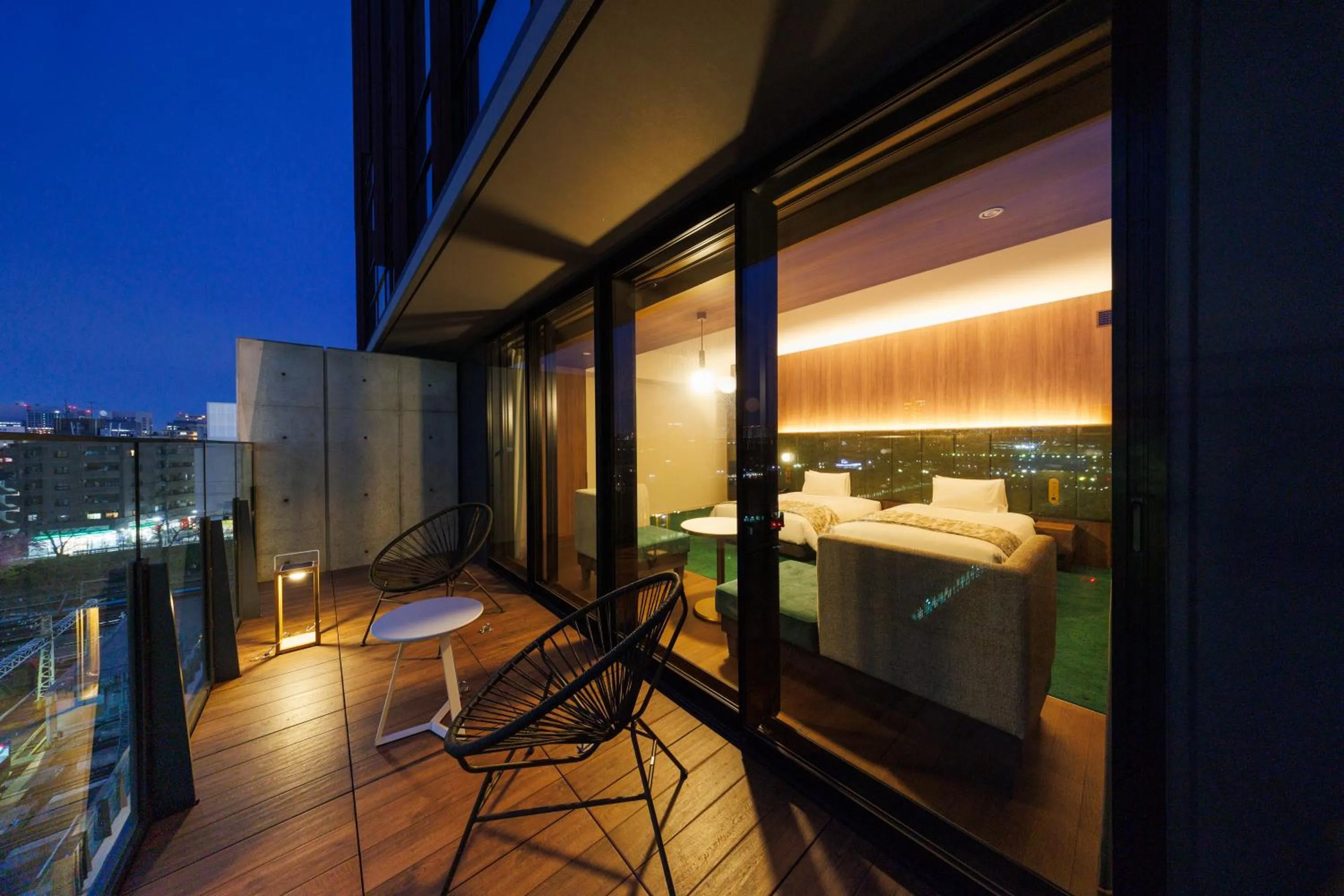 Balcony/Terrace in HOTEL METROPOLITAN OIMACHI TRACKS Tokyo