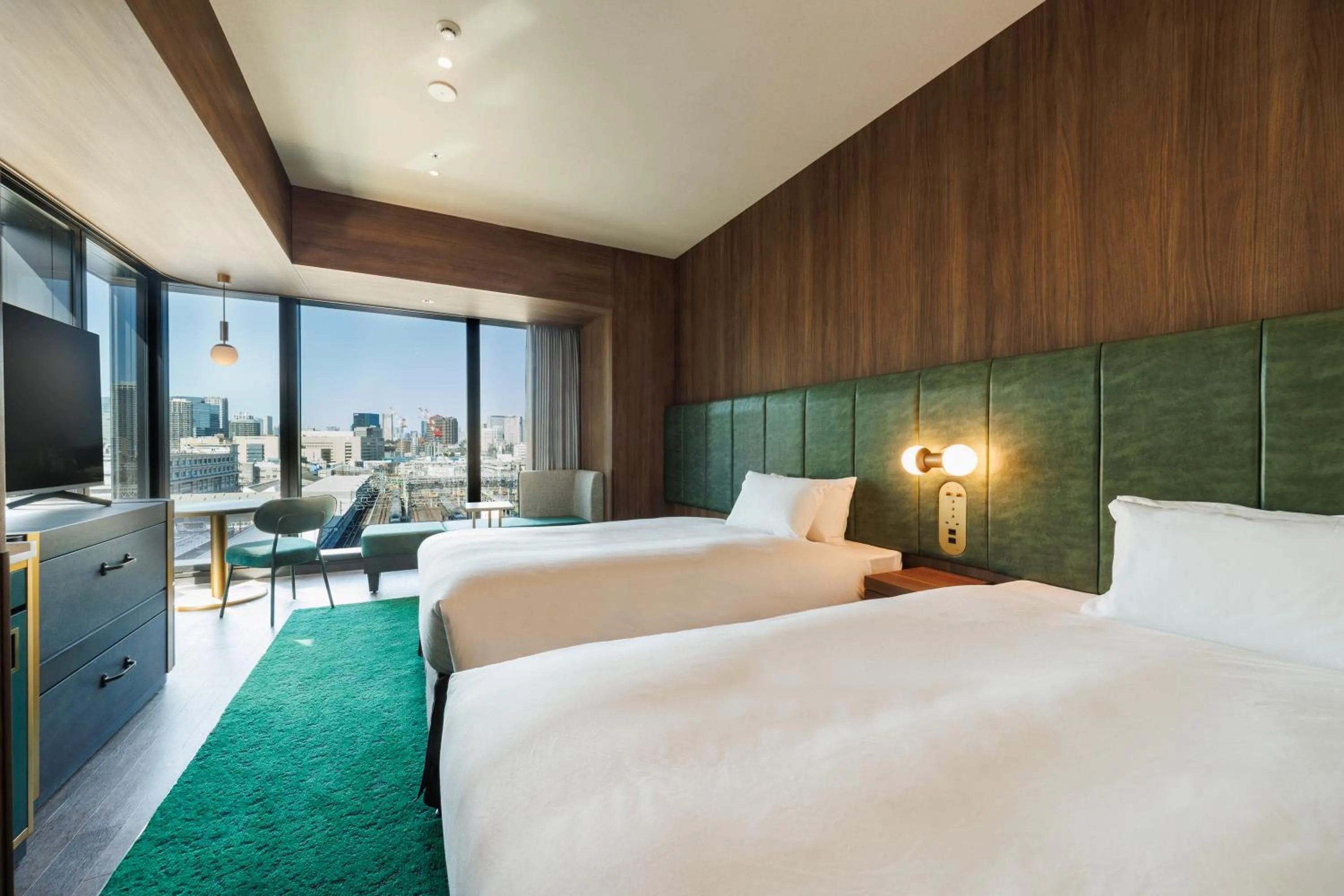 Bedroom, Bed in HOTEL METROPOLITAN OIMACHI TRACKS Tokyo