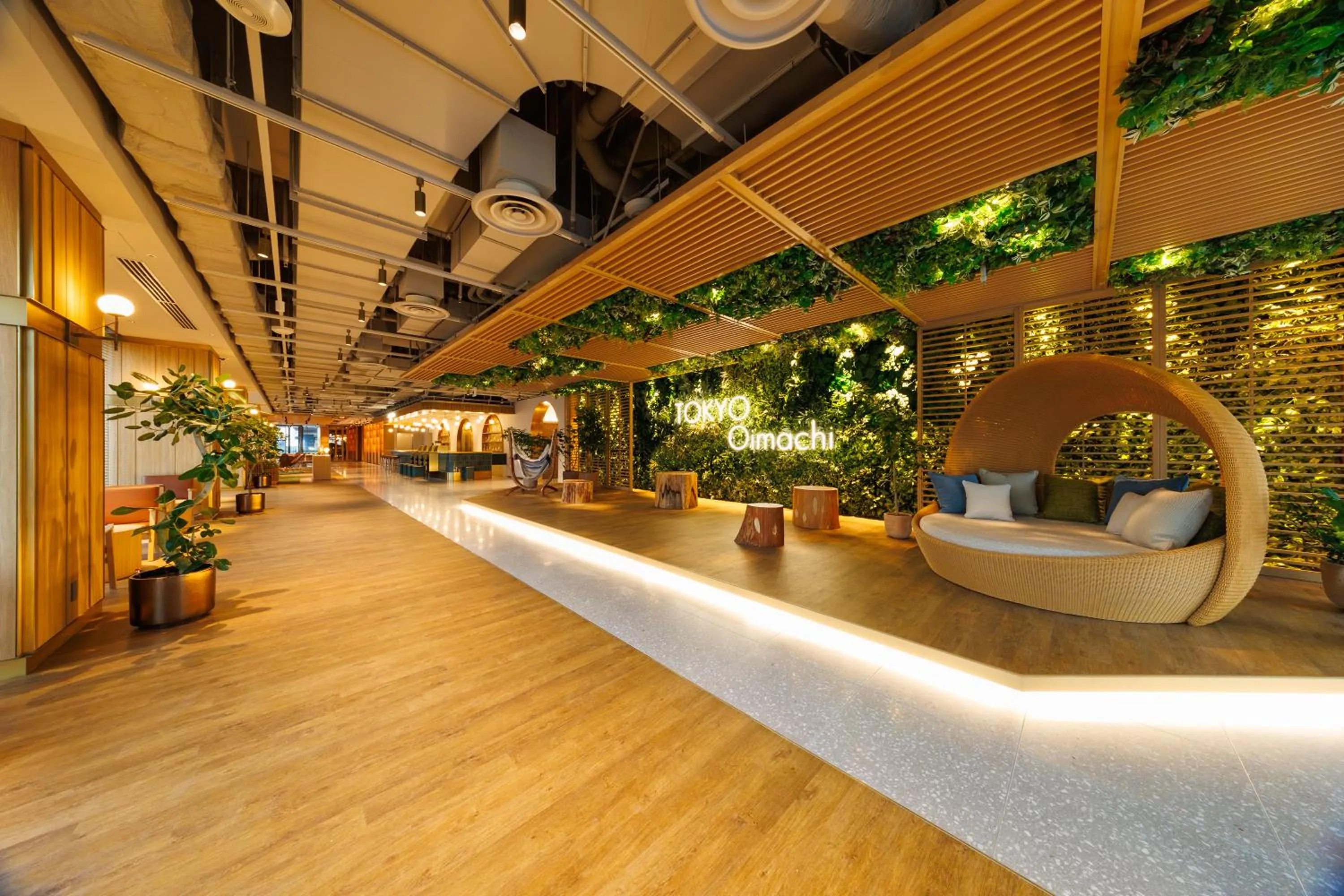 Lobby or reception in HOTEL METROPOLITAN OIMACHI TRACKS Tokyo