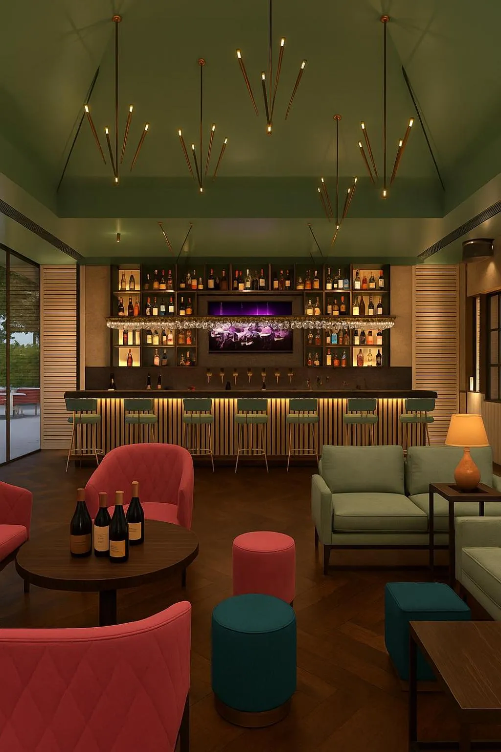 Lounge or bar in Sarovar Portico Sriperumbudur