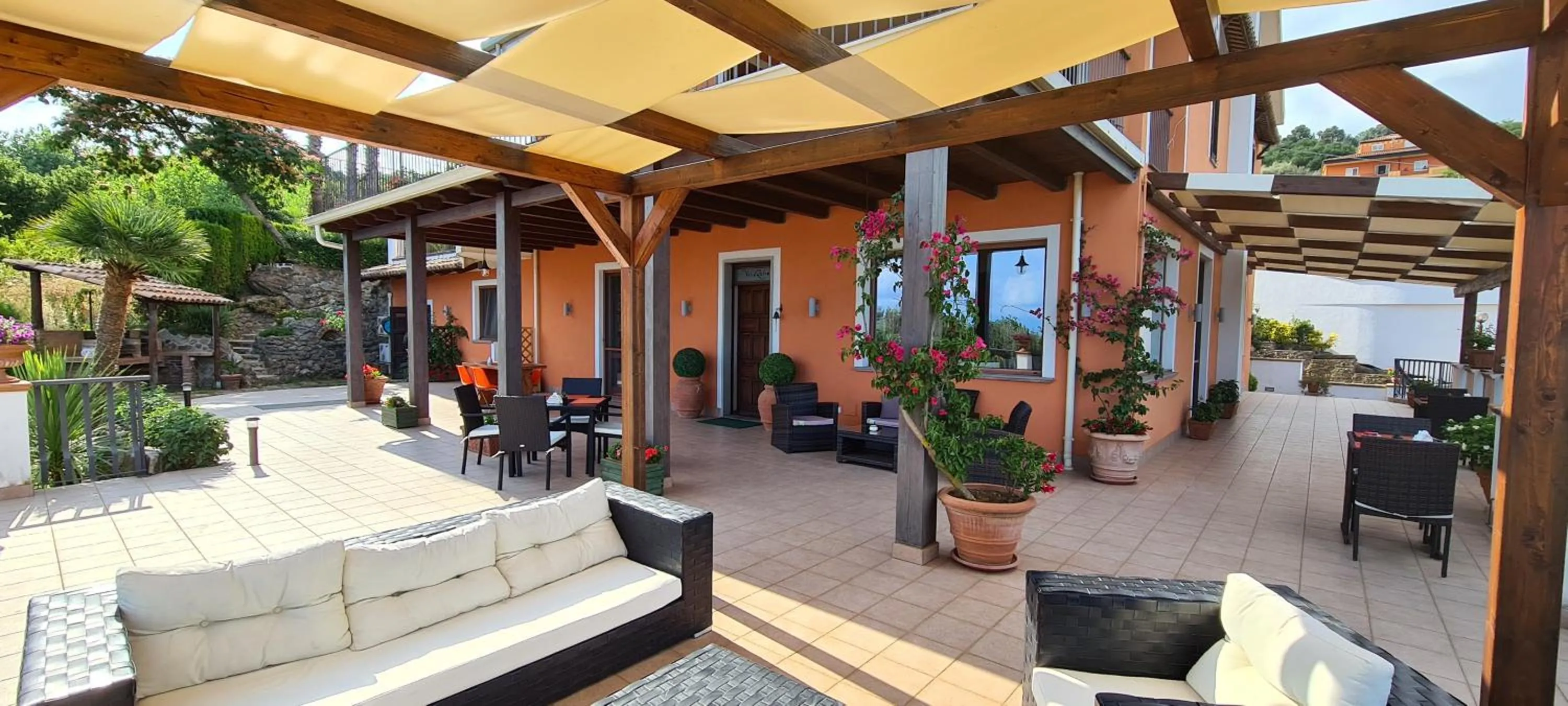 Patio in Villa Zufrò