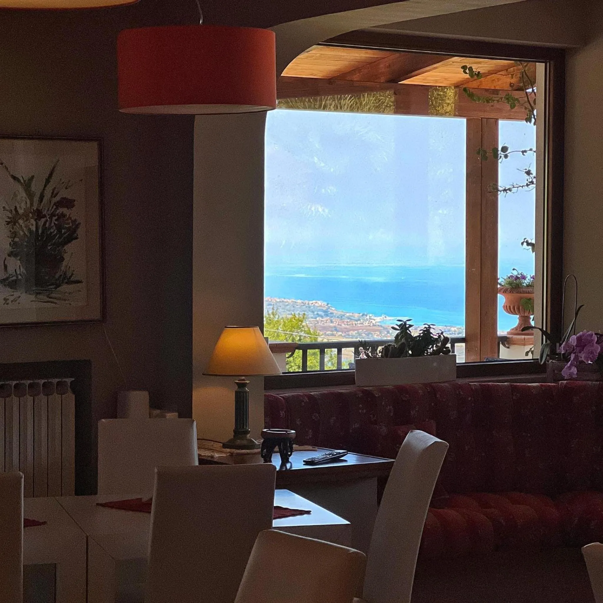 Sea view in Villa Zufrò