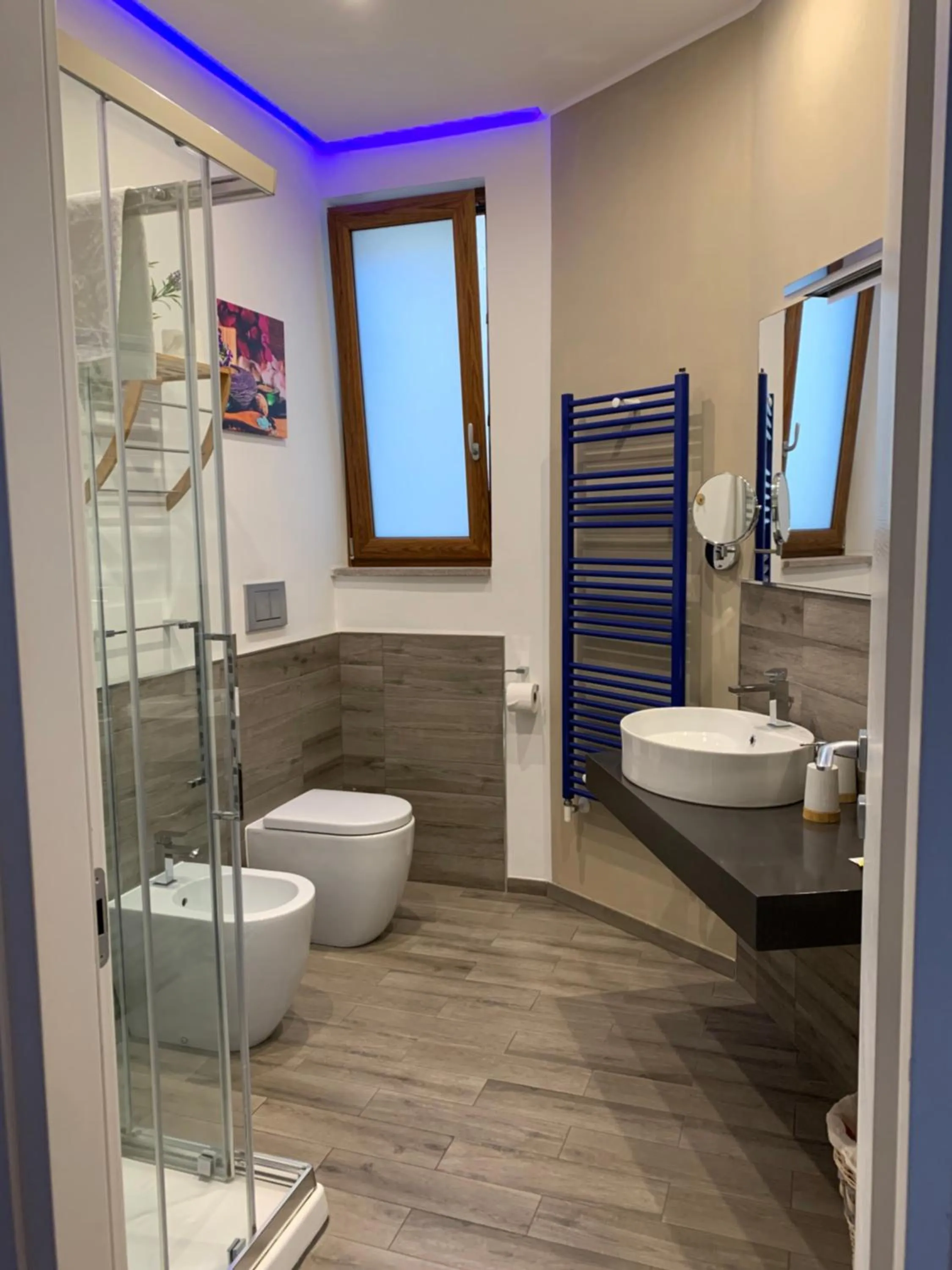 Shower in Villa Zufrò