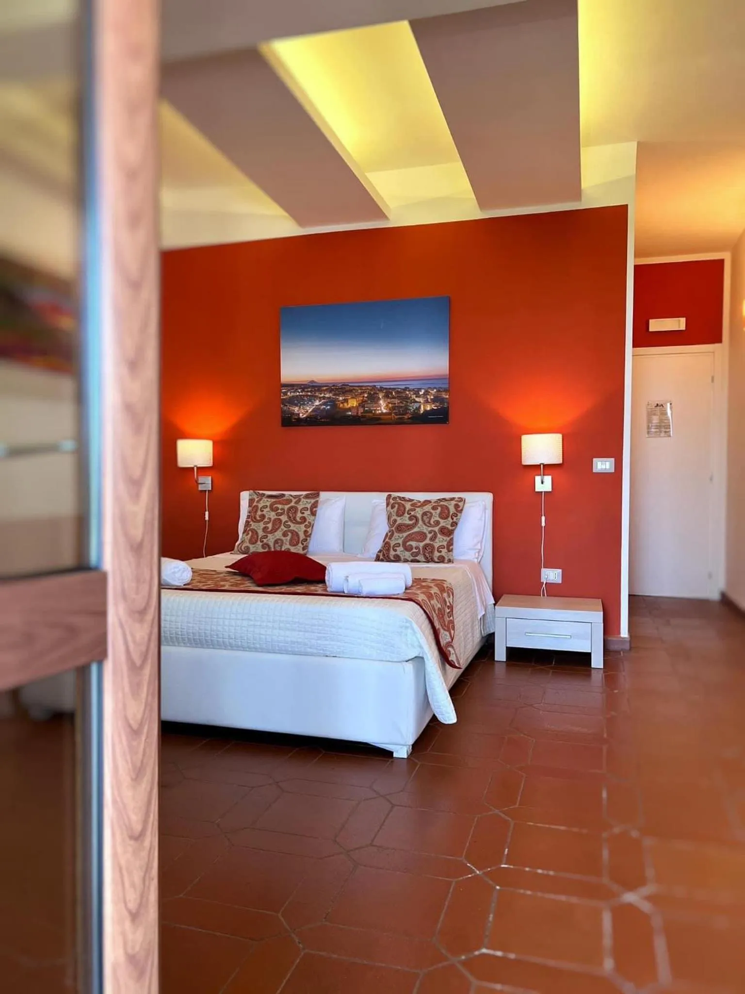 Bedroom, Bed in Villa Zufrò