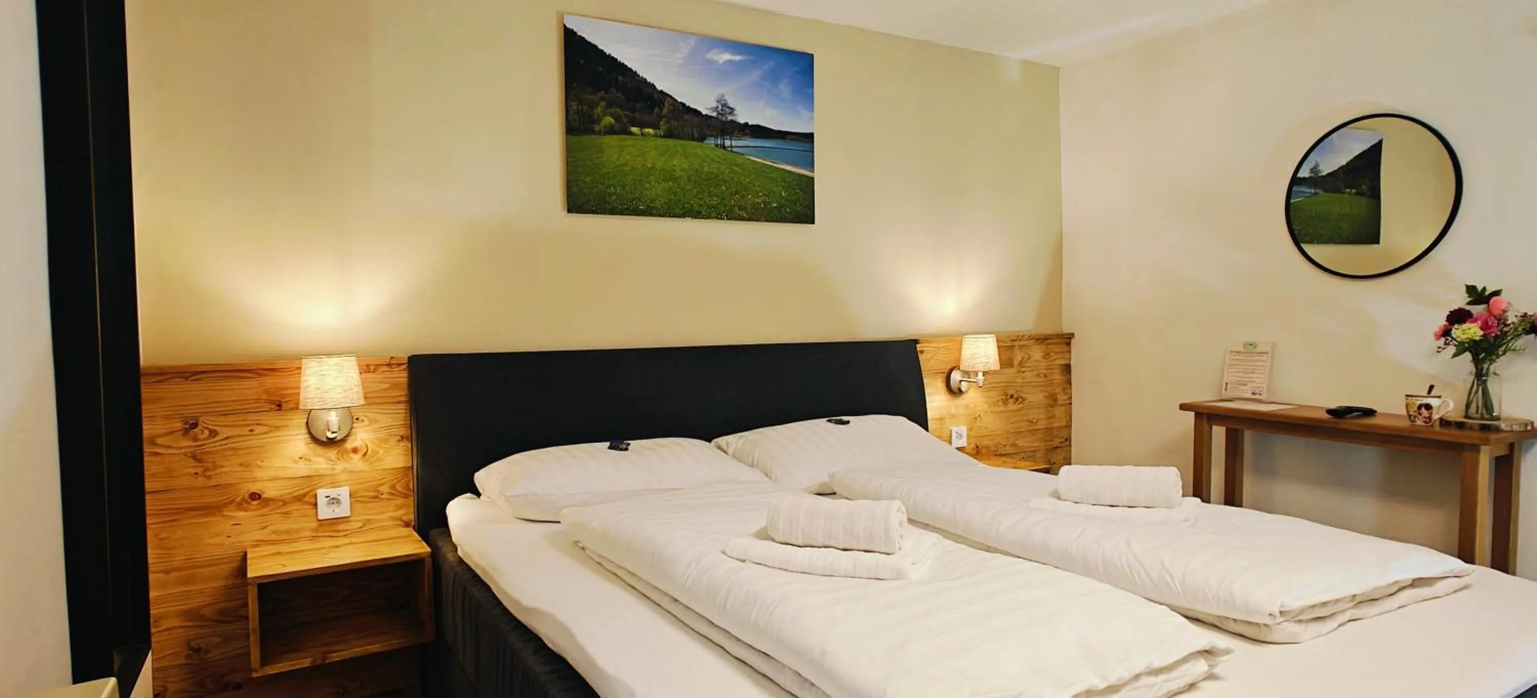 Bedroom, Bed in Gasthof Sonnental