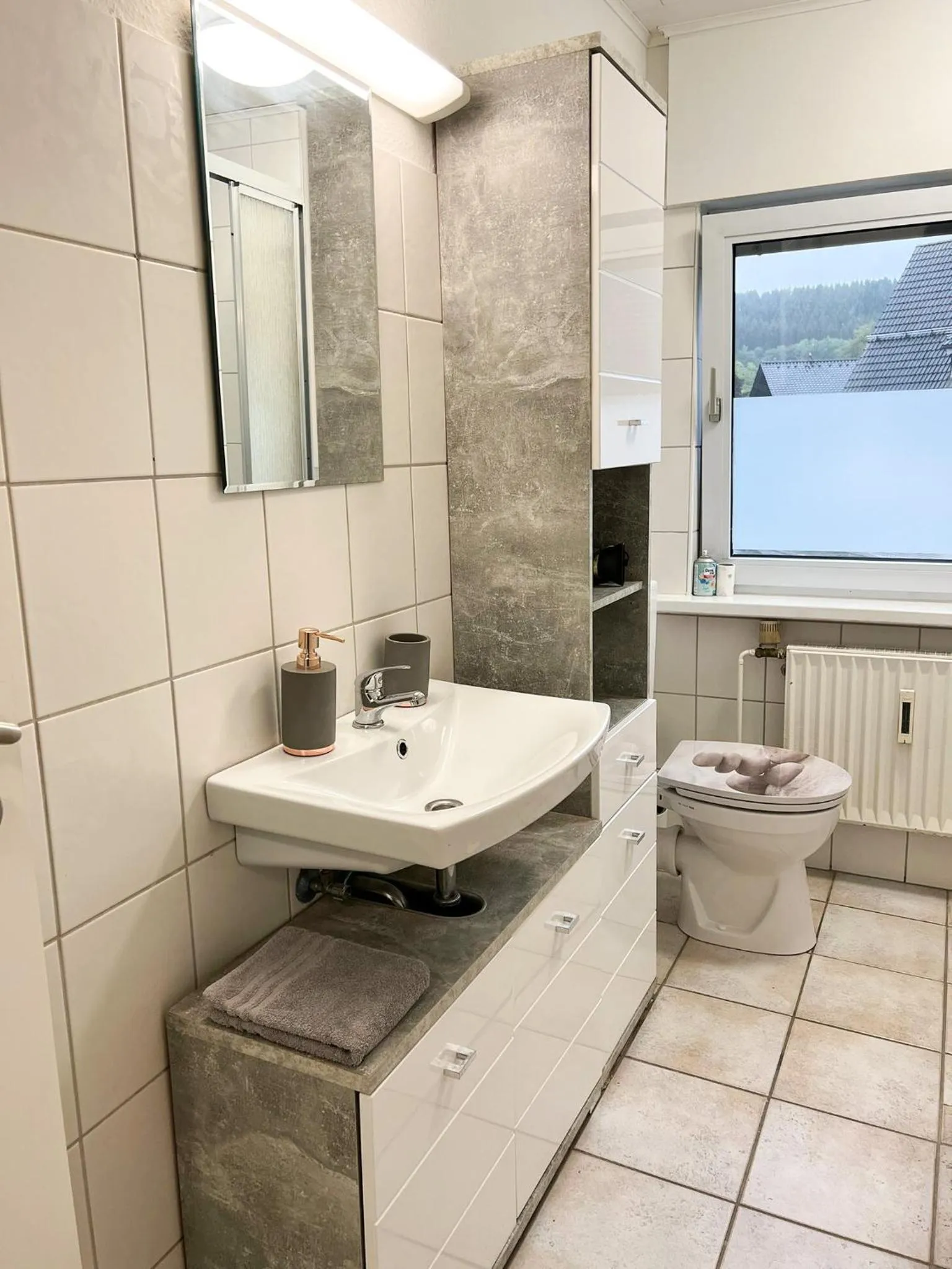 Bathroom in Gasthof Sonnental