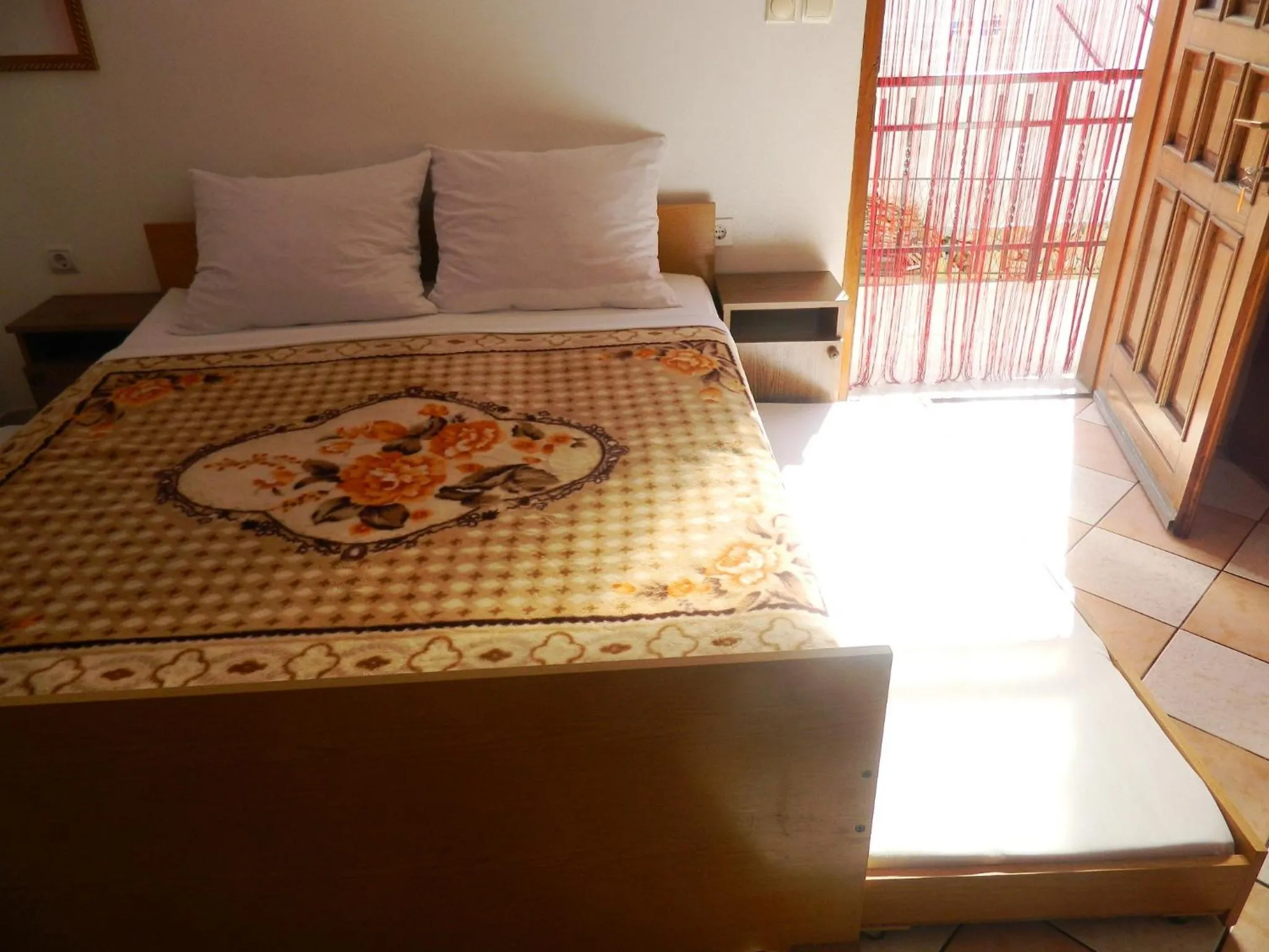 Bed in Apartment Jakoubek