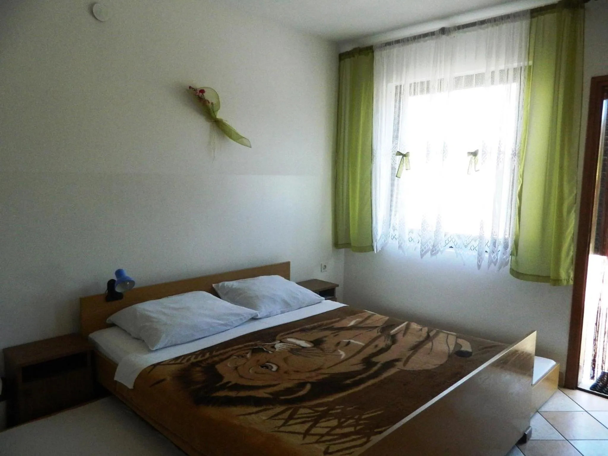 Bed in Apartment Jakoubek