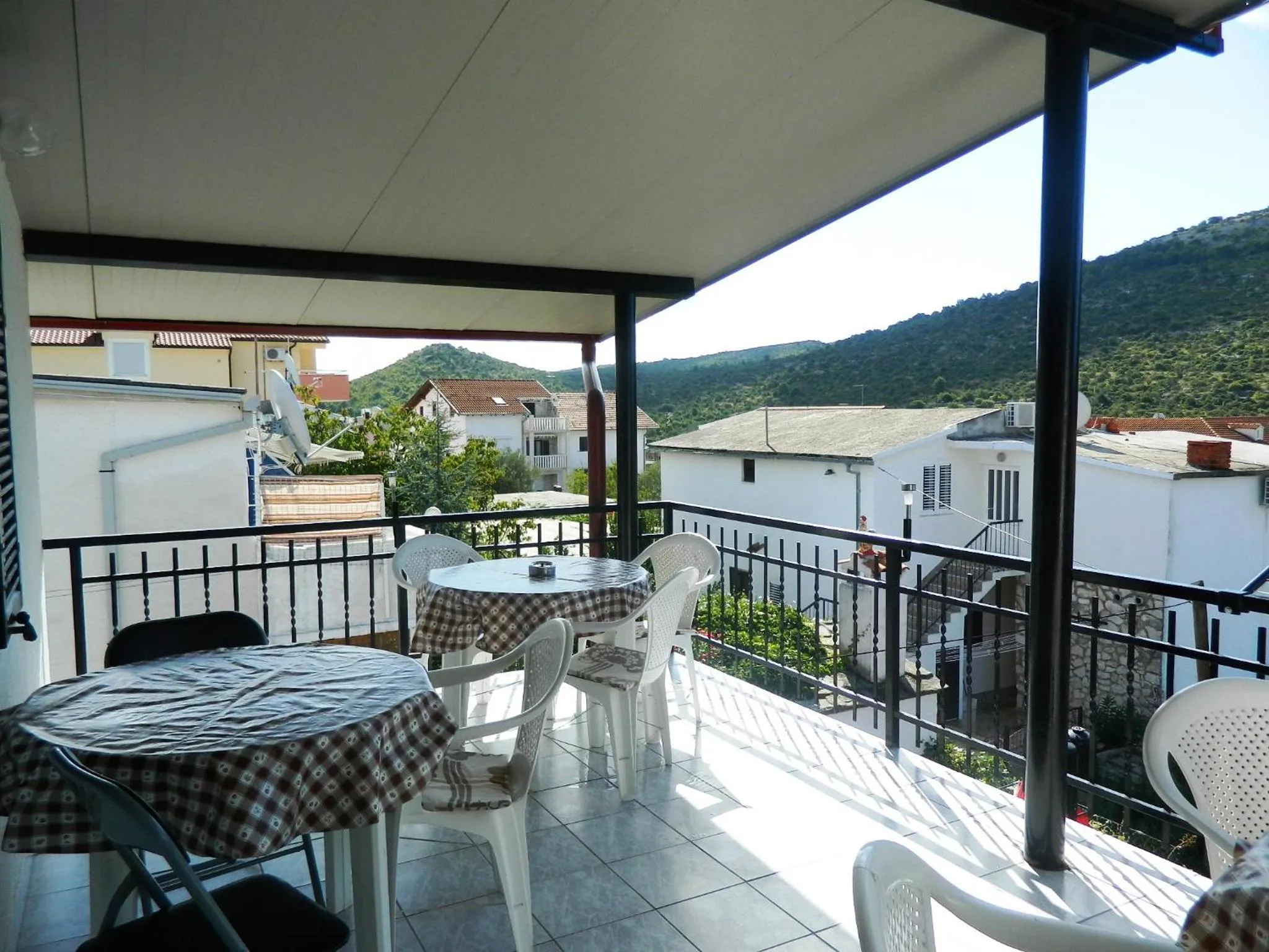 Balcony/Terrace in Apartment Jakoubek