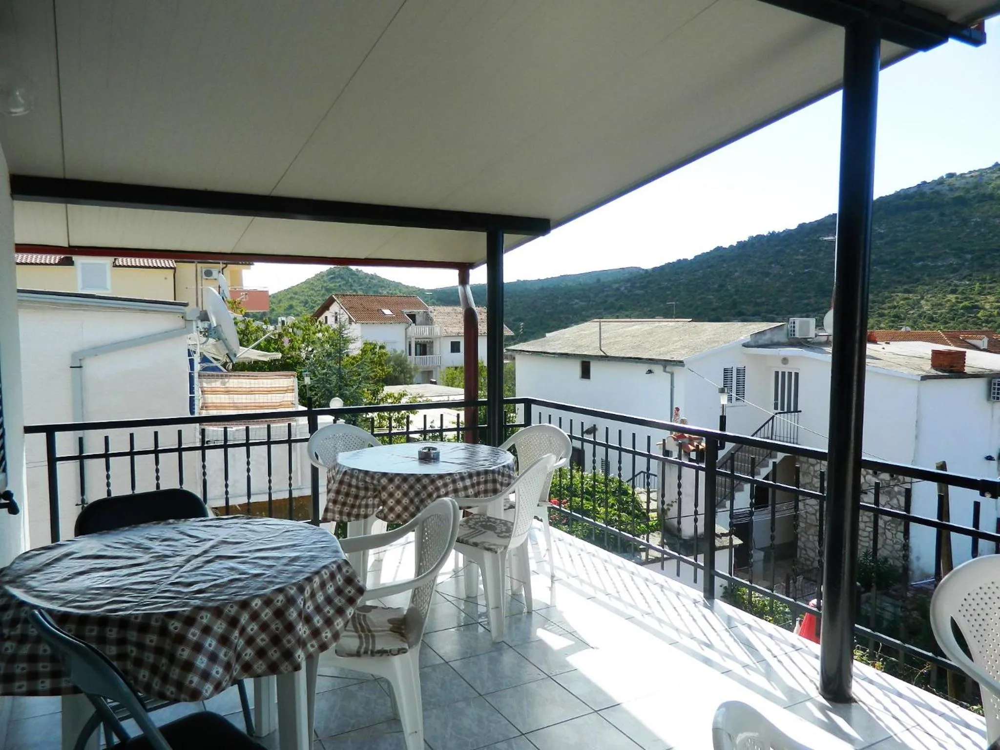 Balcony/Terrace in Apartment Jakoubek