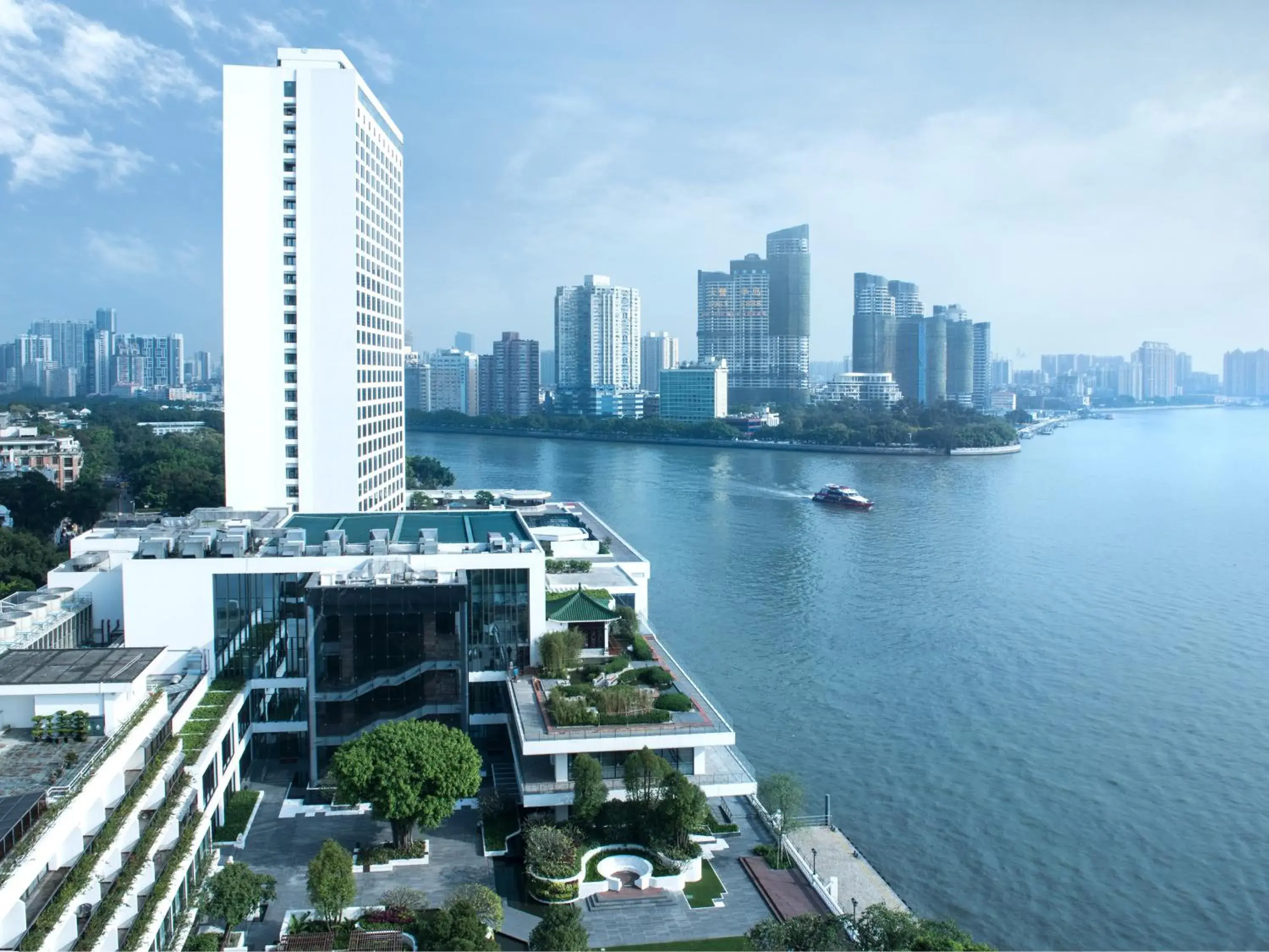 Bird's eye view in White Swan Hotel Bird's eye view in White Swan Hotel