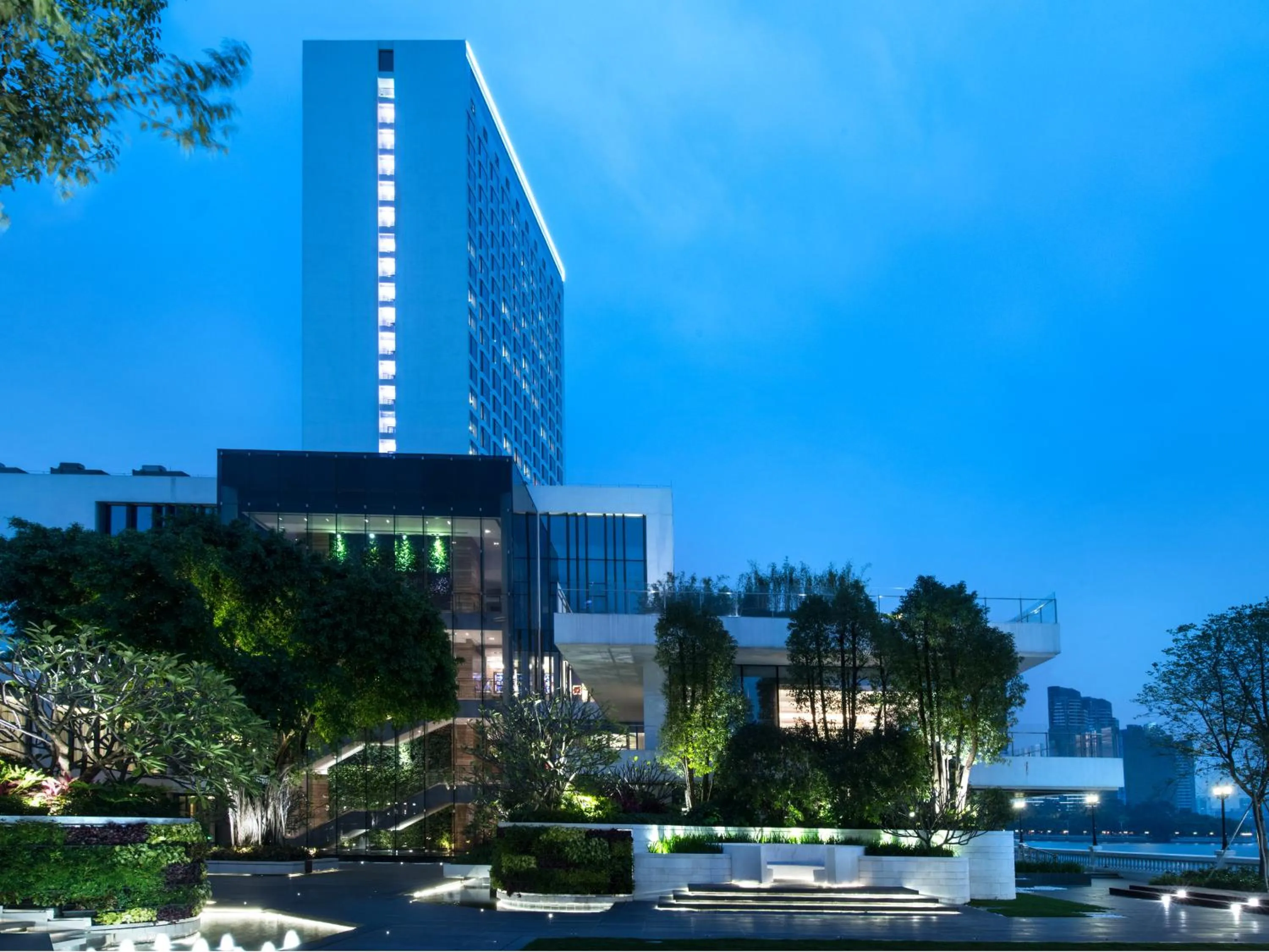 Property building in White Swan Hotel