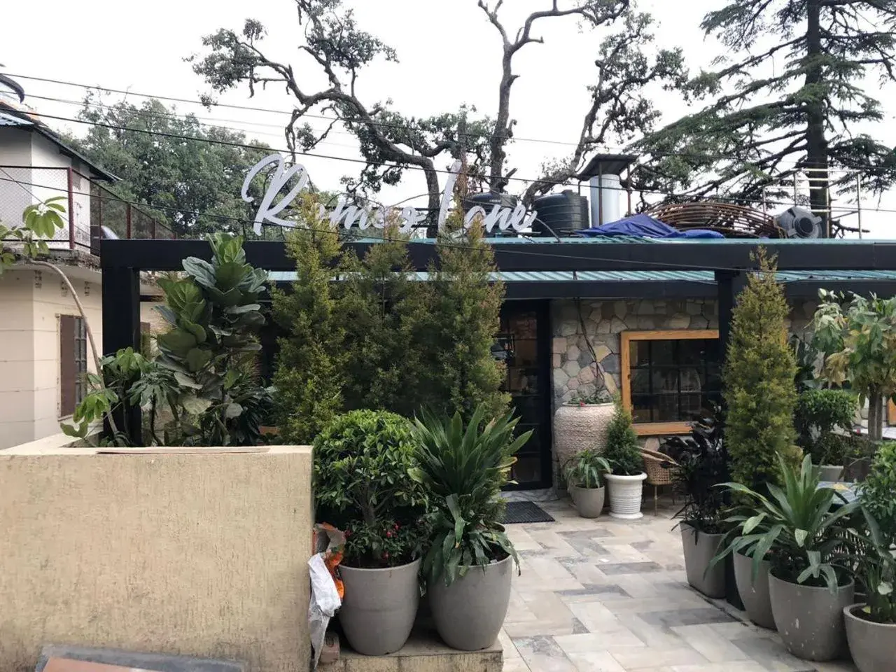 Day in Romeo Lane Mussoorie - The Courtyard House Day in Romeo Lane Mussoorie - The Courtyard House