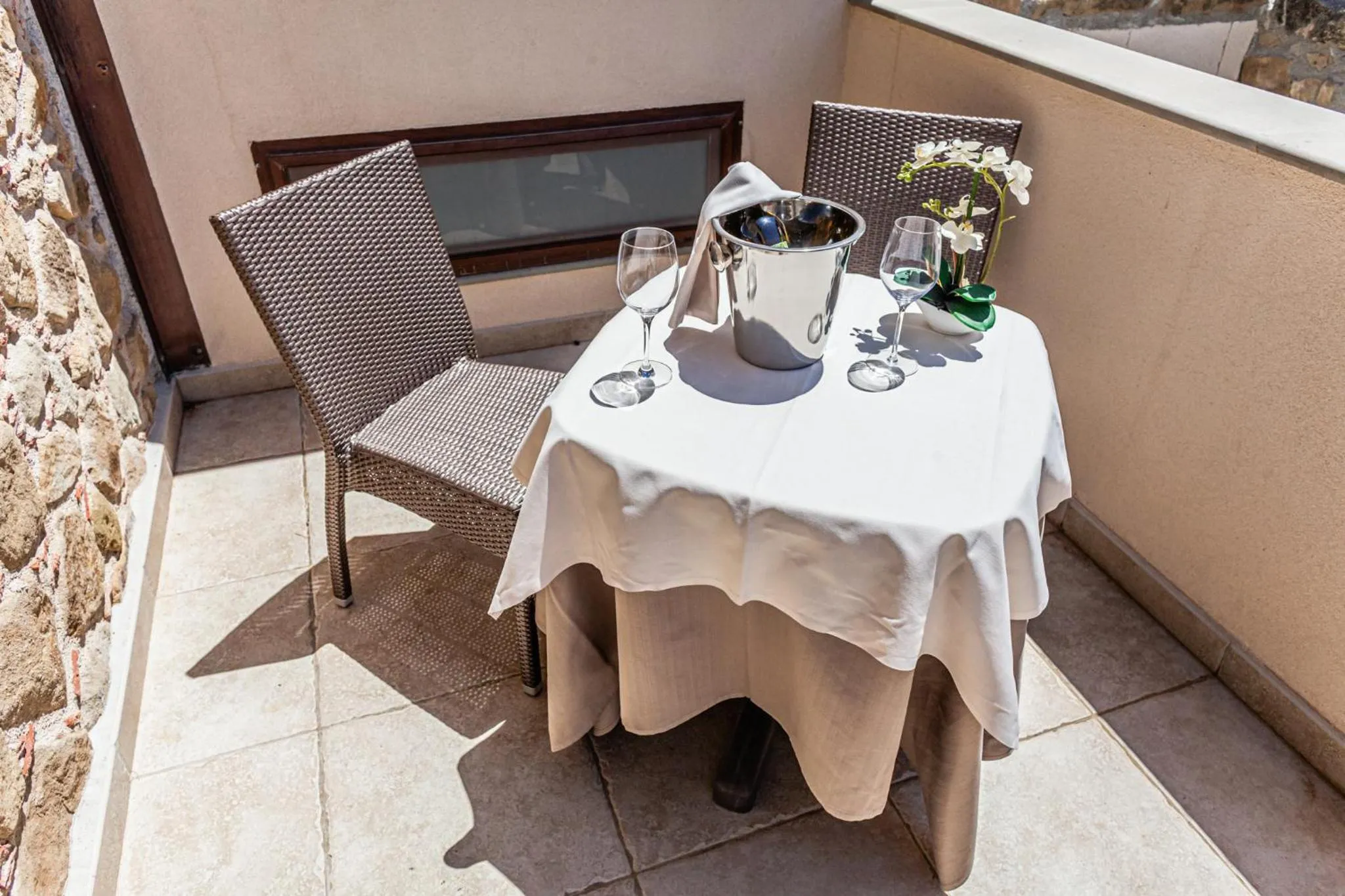 Balcony/Terrace in Villa Ginevra Resort Agrituristico