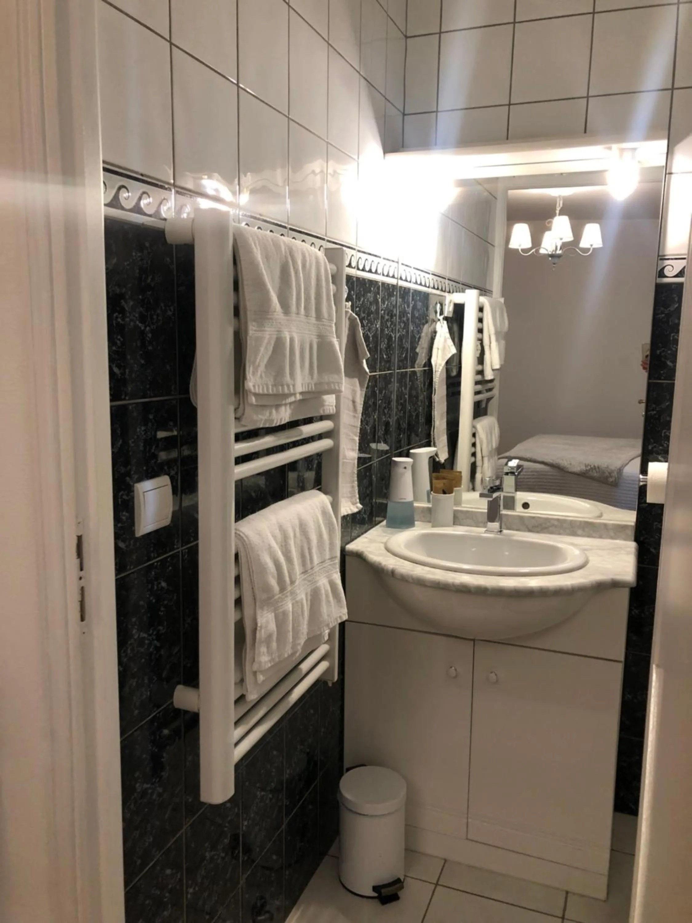 Shower in Chalet des Palmiers
