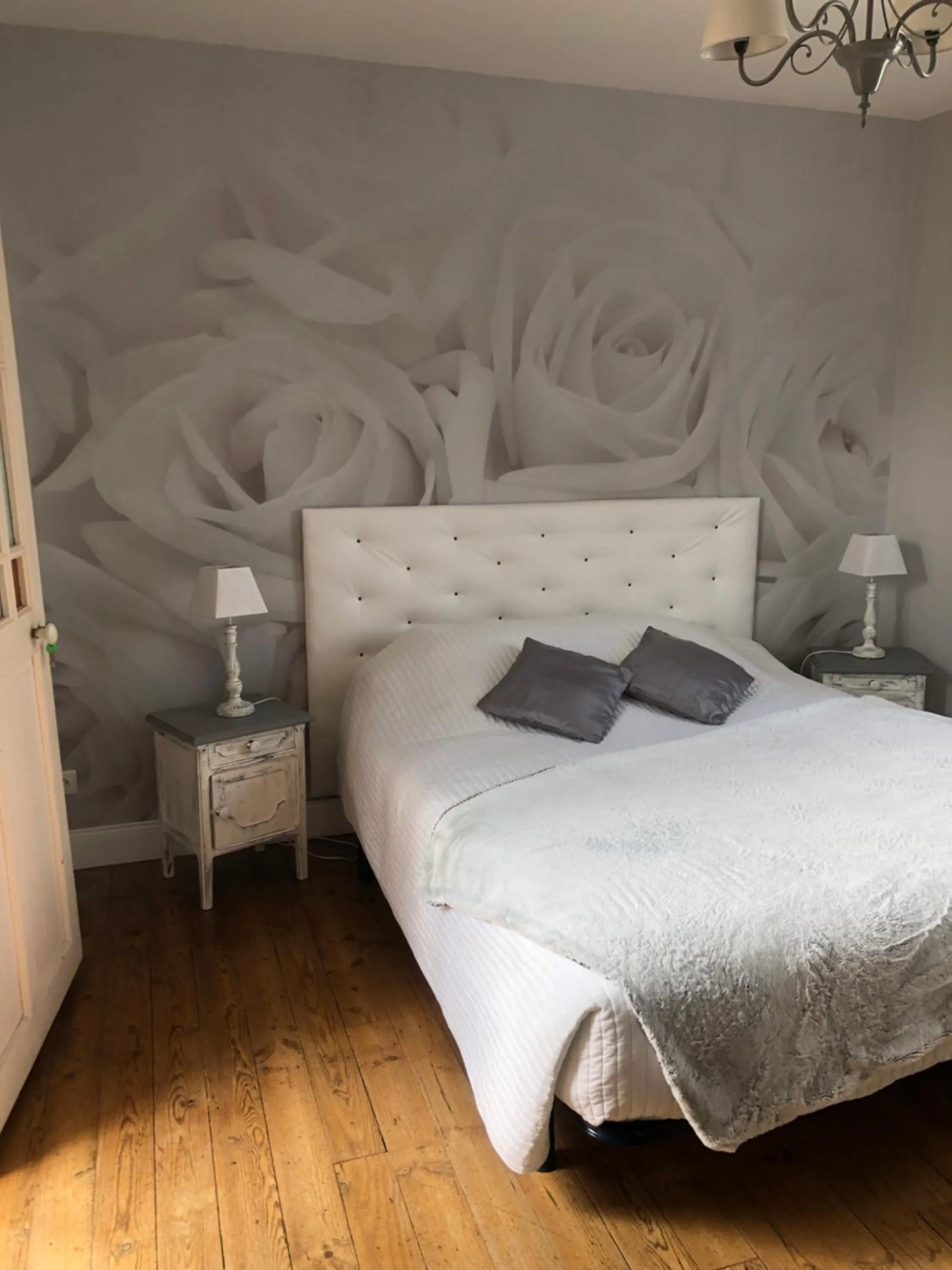 Bed in Chalet des Palmiers
