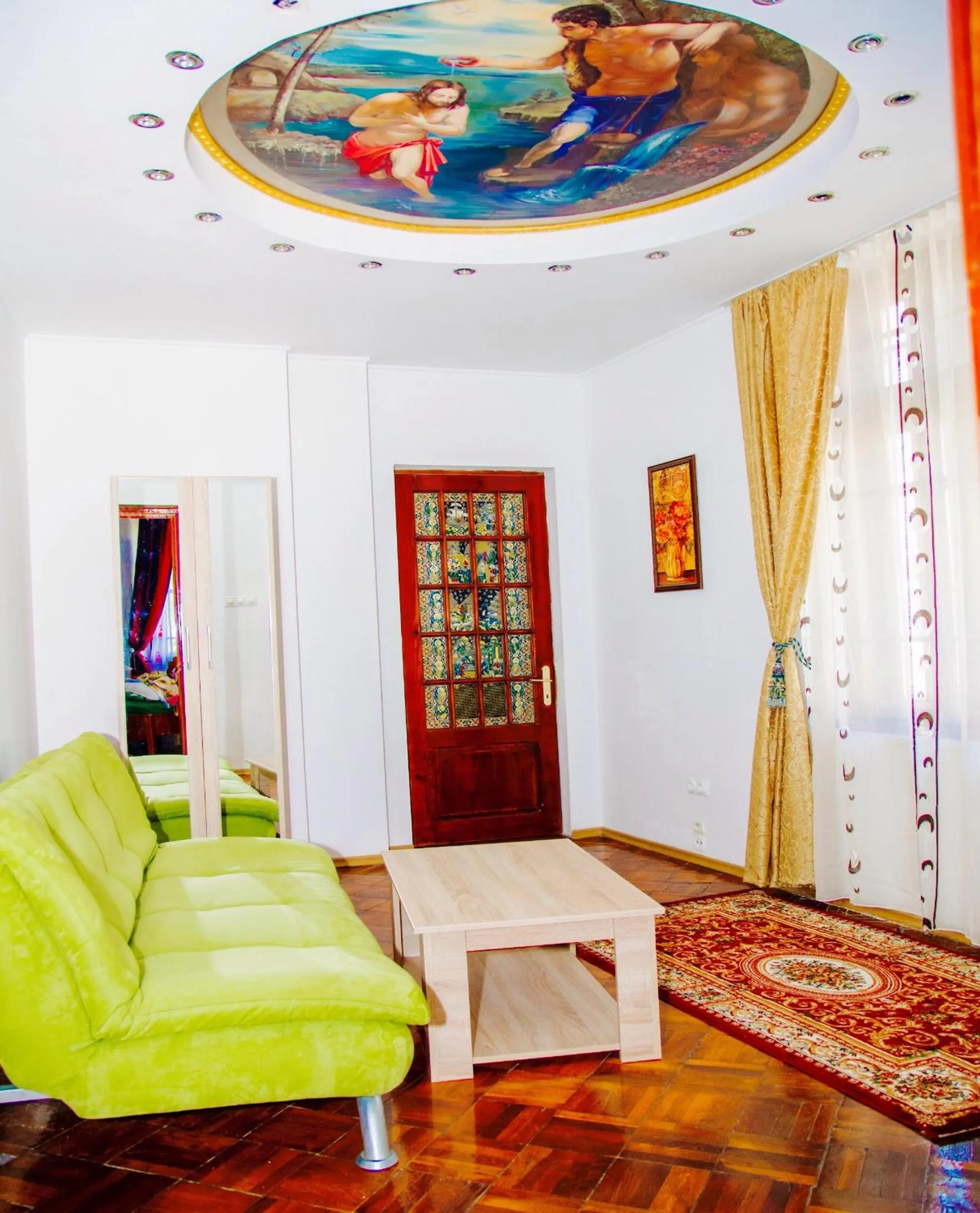 Communal lounge/ TV room in Apartment Faryna
