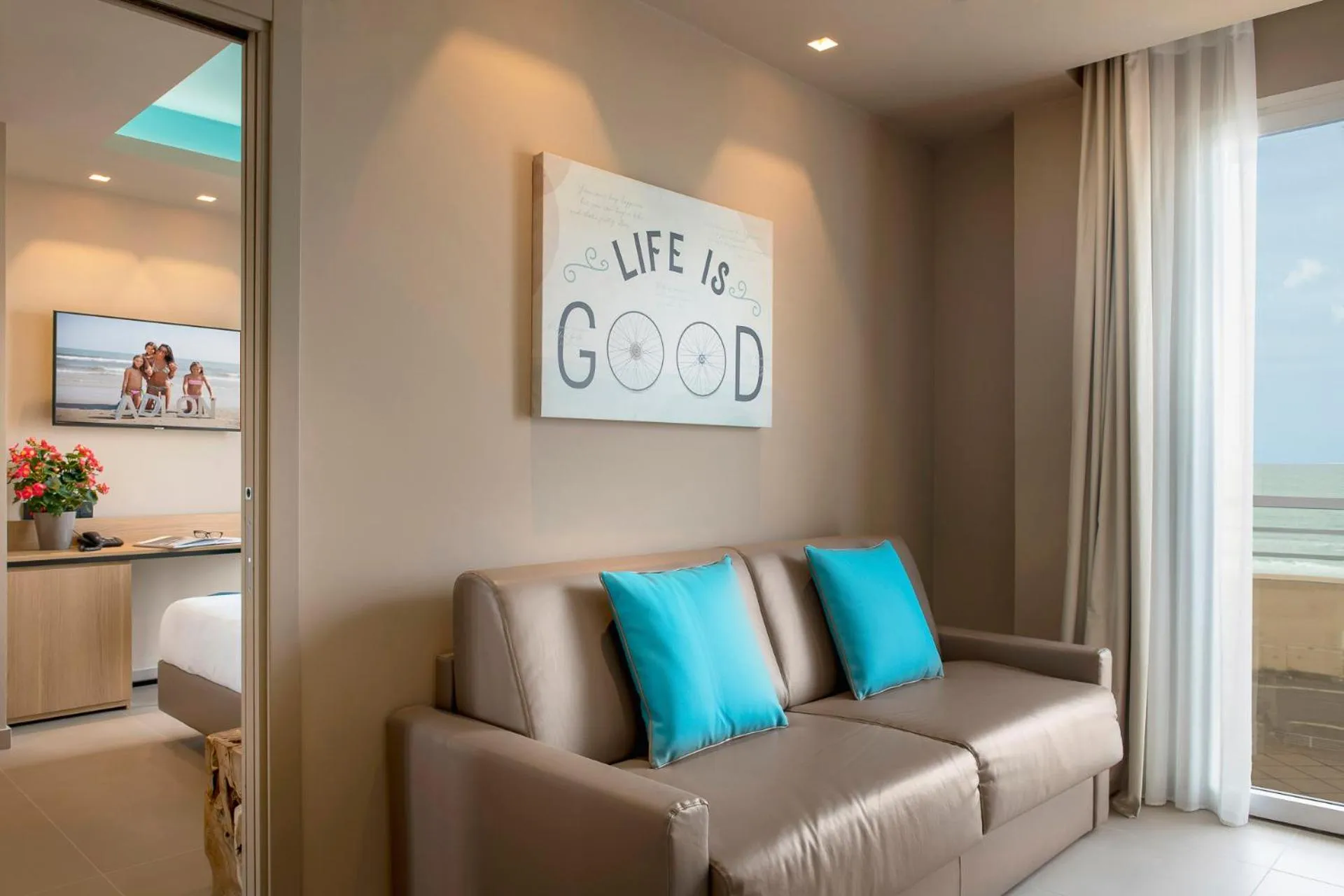 Living room in Hotel Adlon - FRONTE MARE