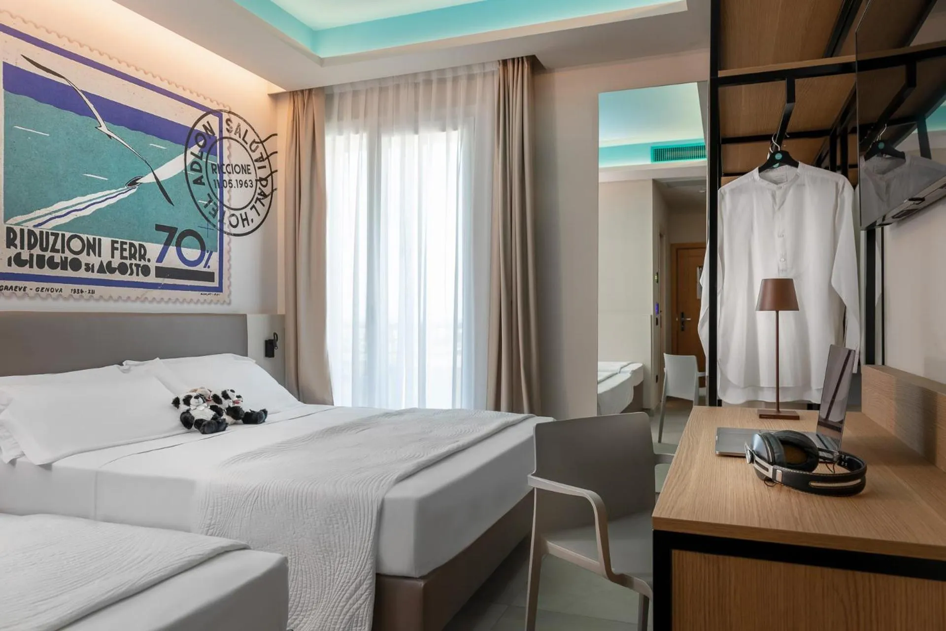 Bed in Hotel Adlon - FRONTE MARE