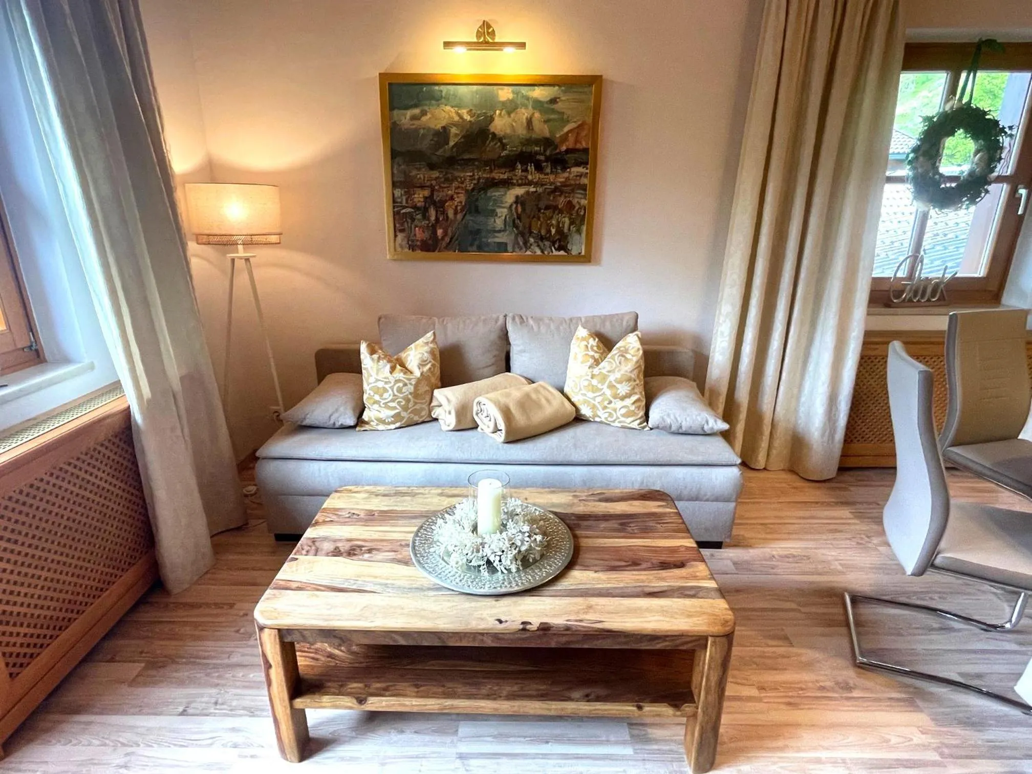 Living room in Chalet Zauberflöte