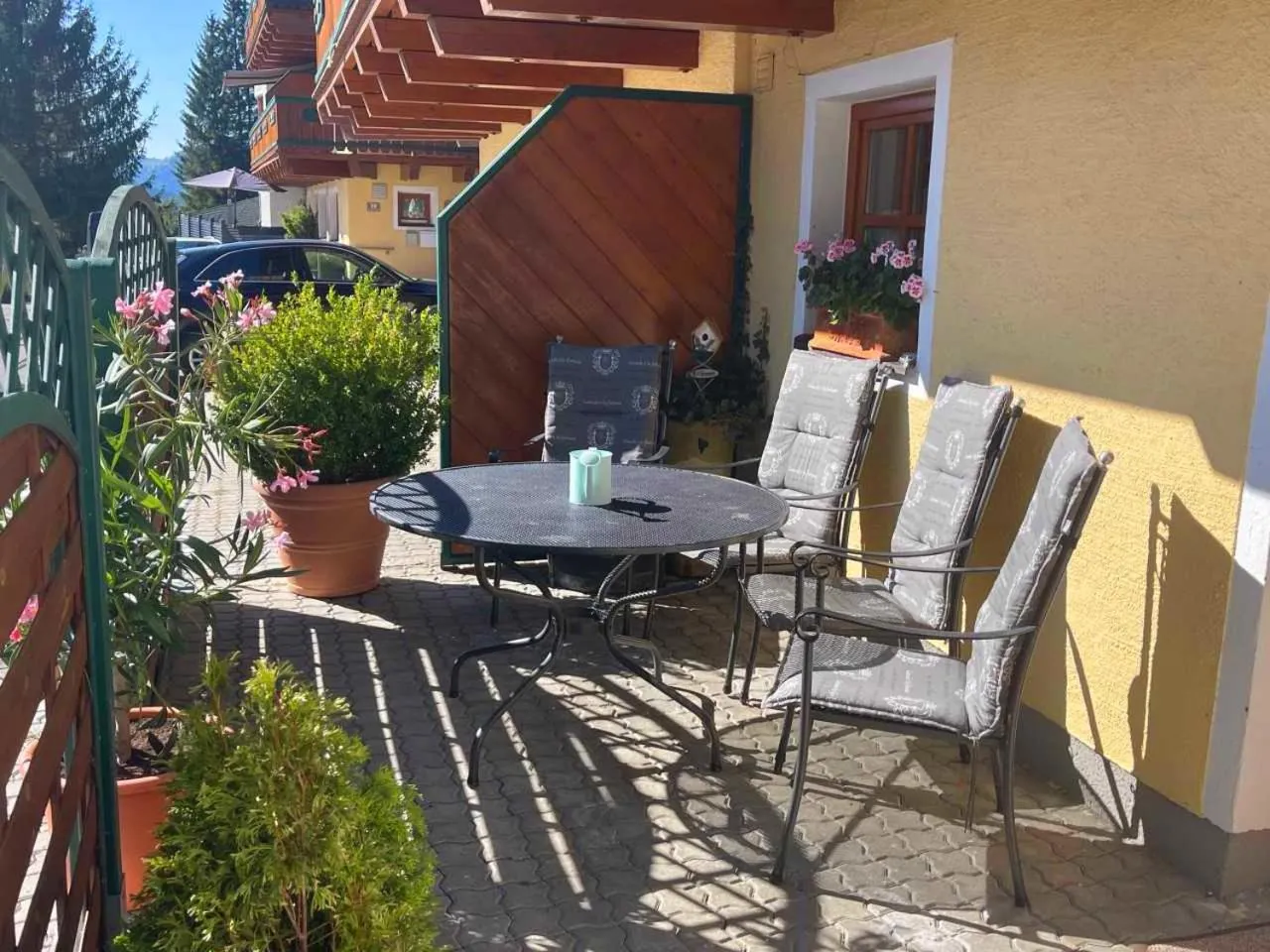 Balcony/Terrace in Chalet Zauberflöte