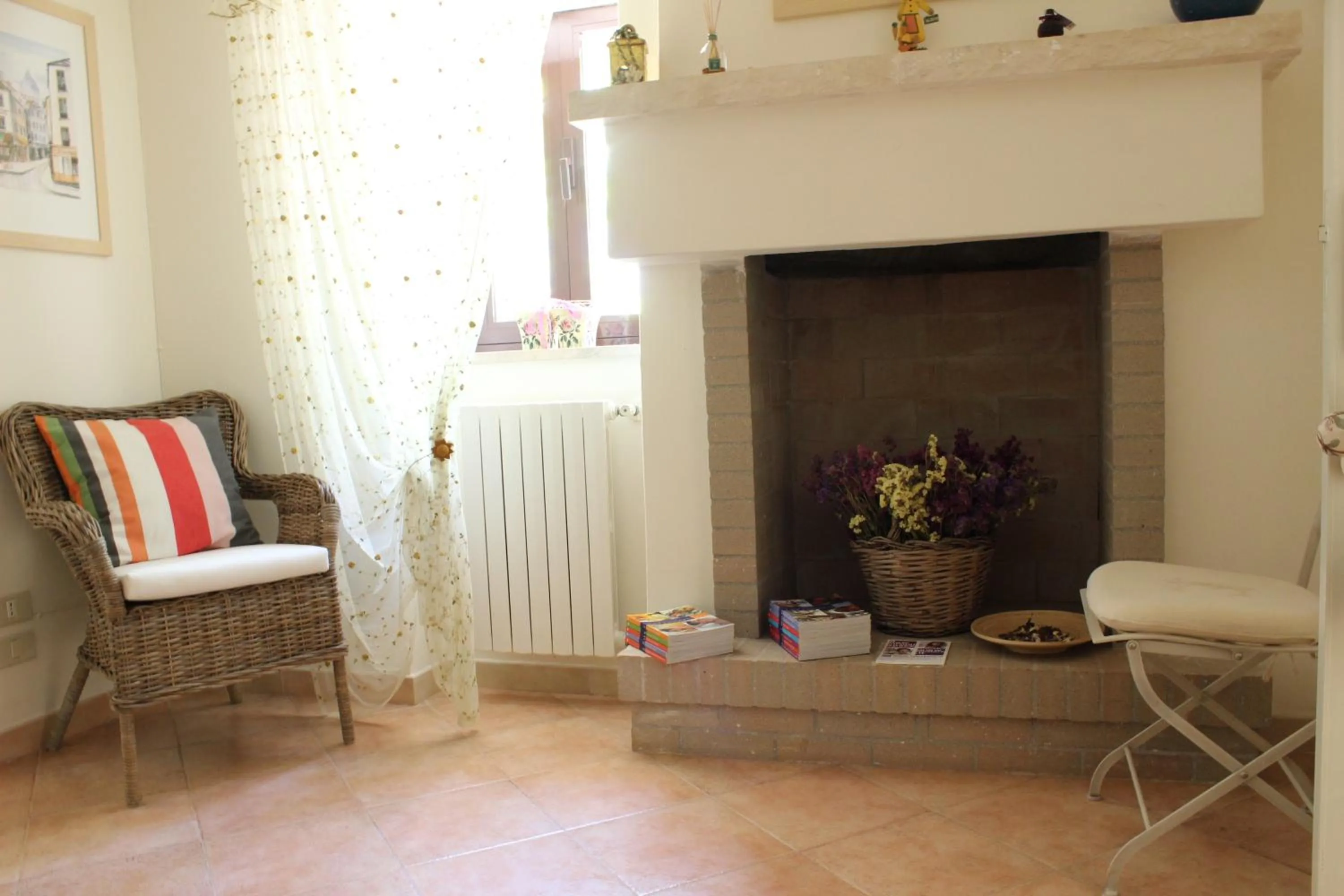 Living room in Fiordilavanda