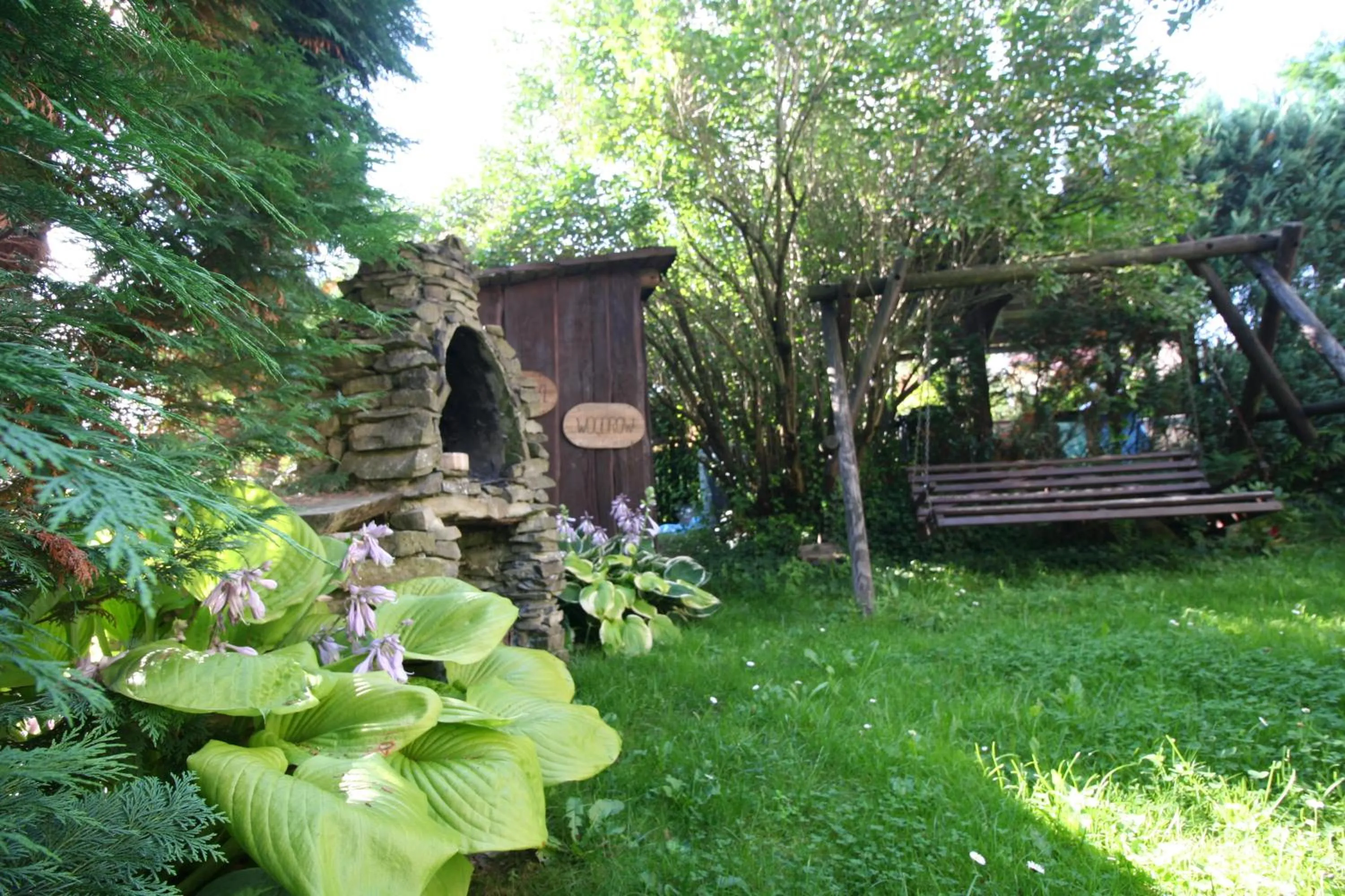Garden in Willa Aba