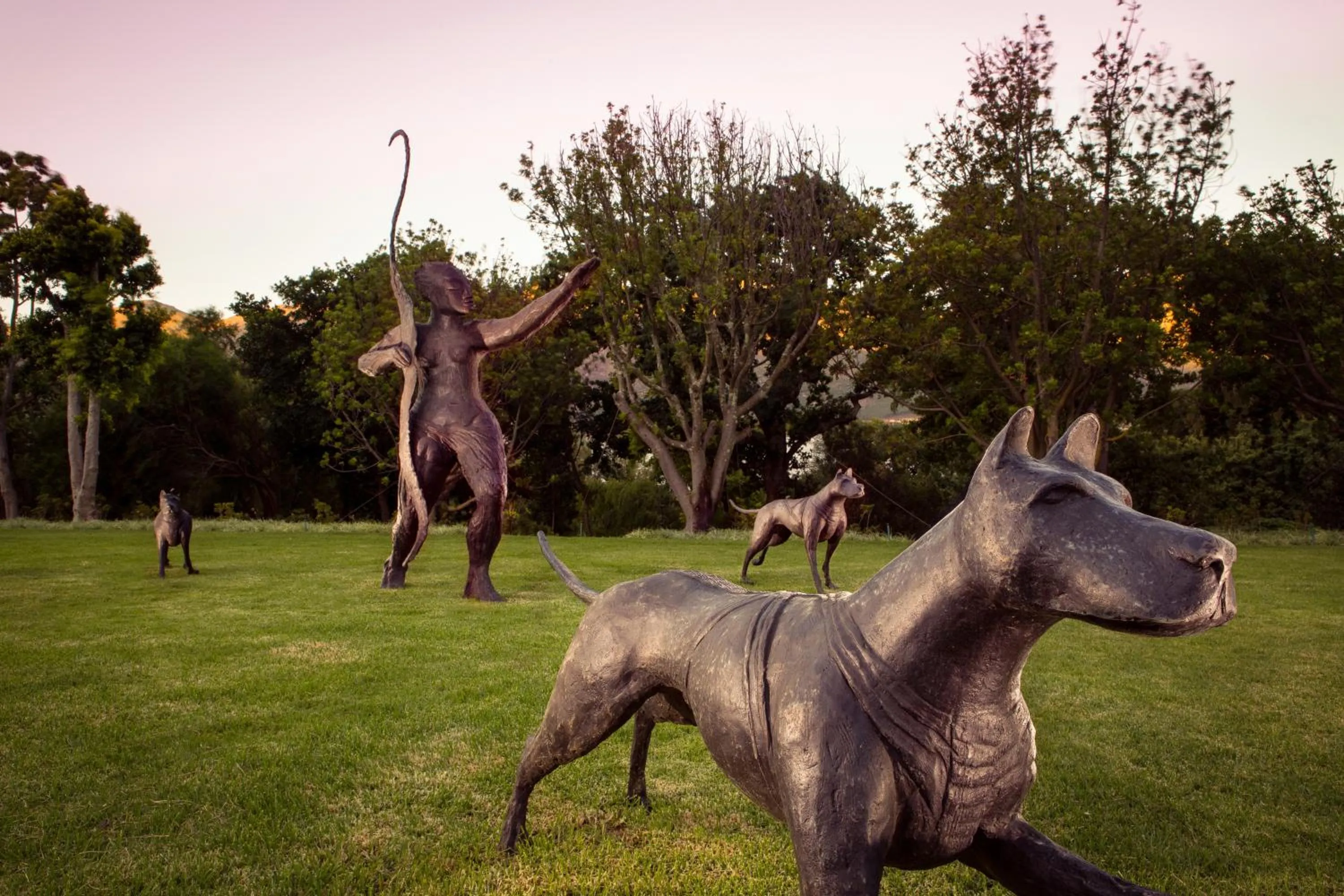 Decorative detail in Leeu Estates